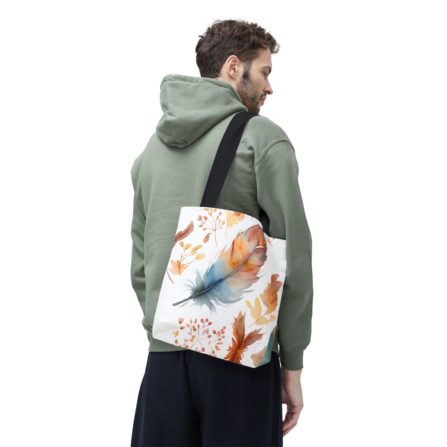 Farah's Feather Tote Bag