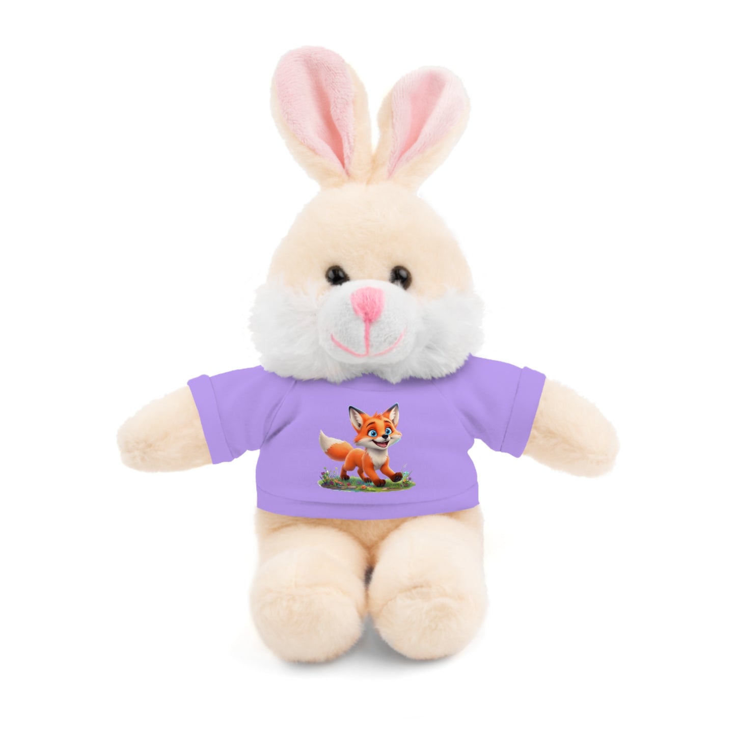 Fox On Tee Animal Plush