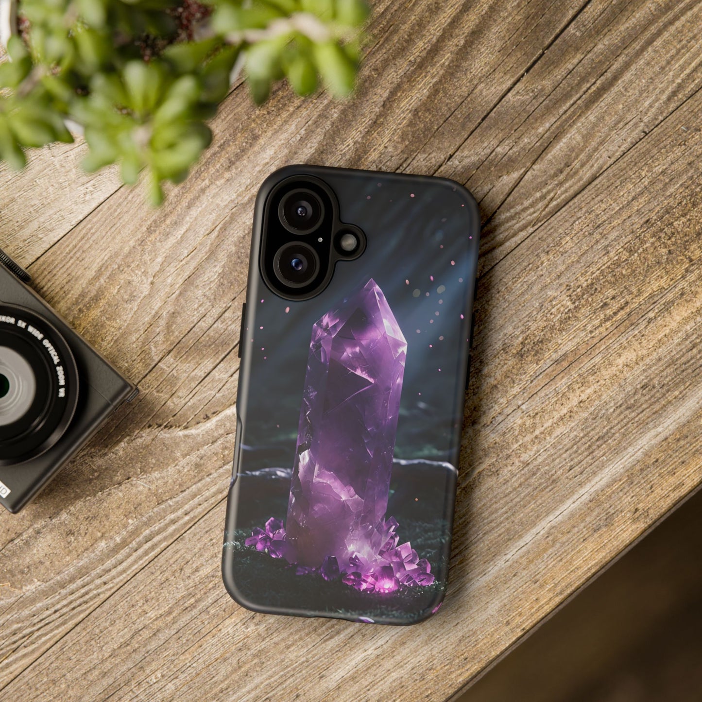 Arnie's Amethyst Crystal Tough Phone Case
