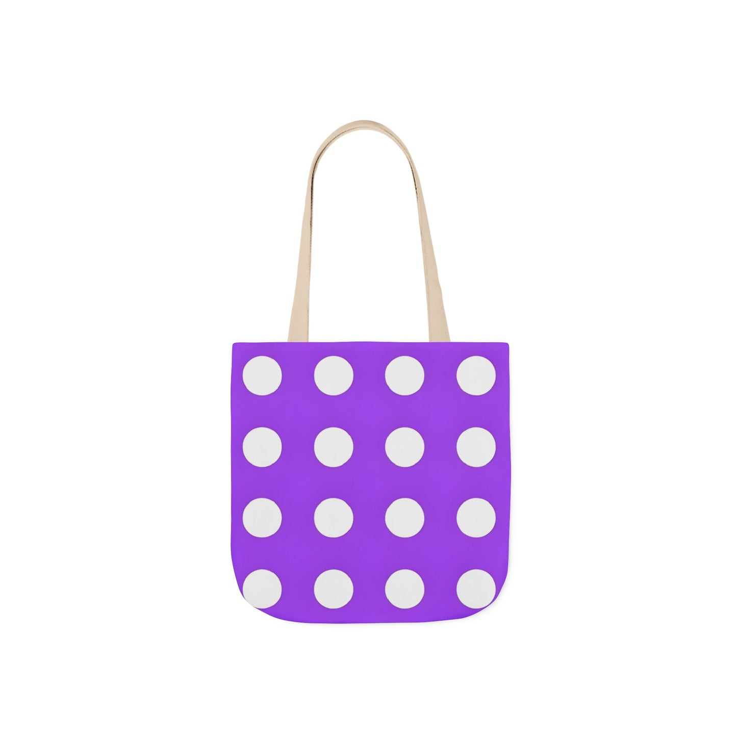 Parker's Purple Polka Dot Tote Bag