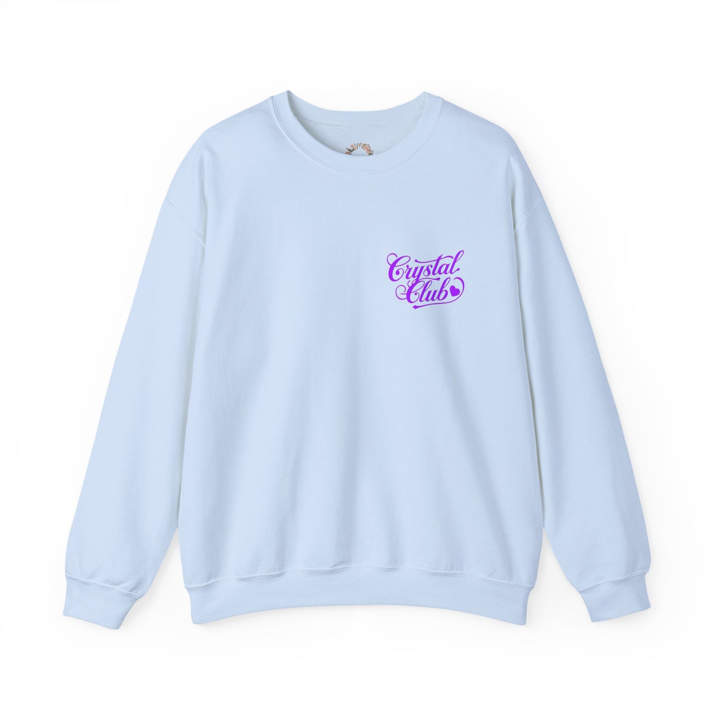 Purple Crystal Club Adult Sweatshirt - Crewneck