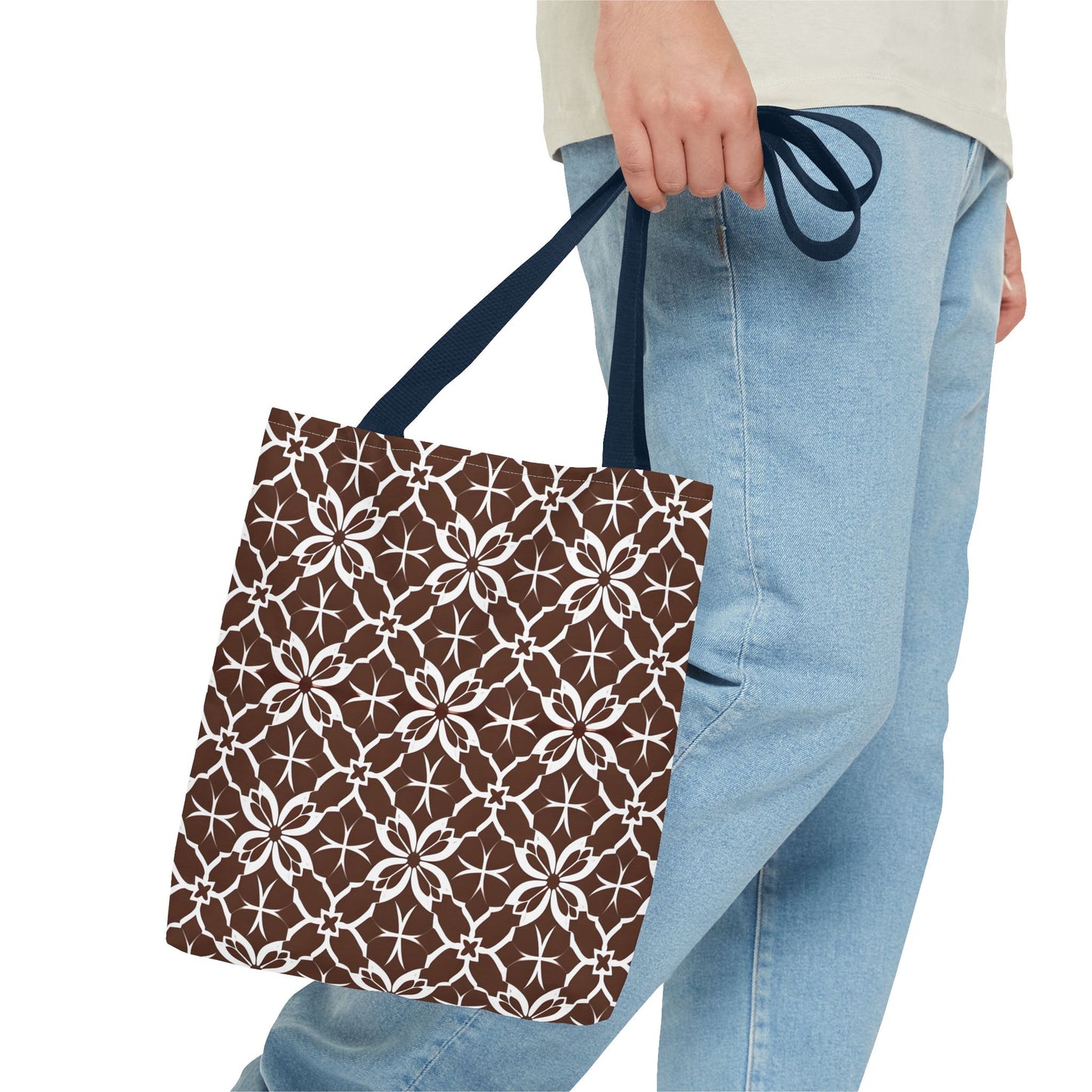 Brook's Brown Tile Tote Bag