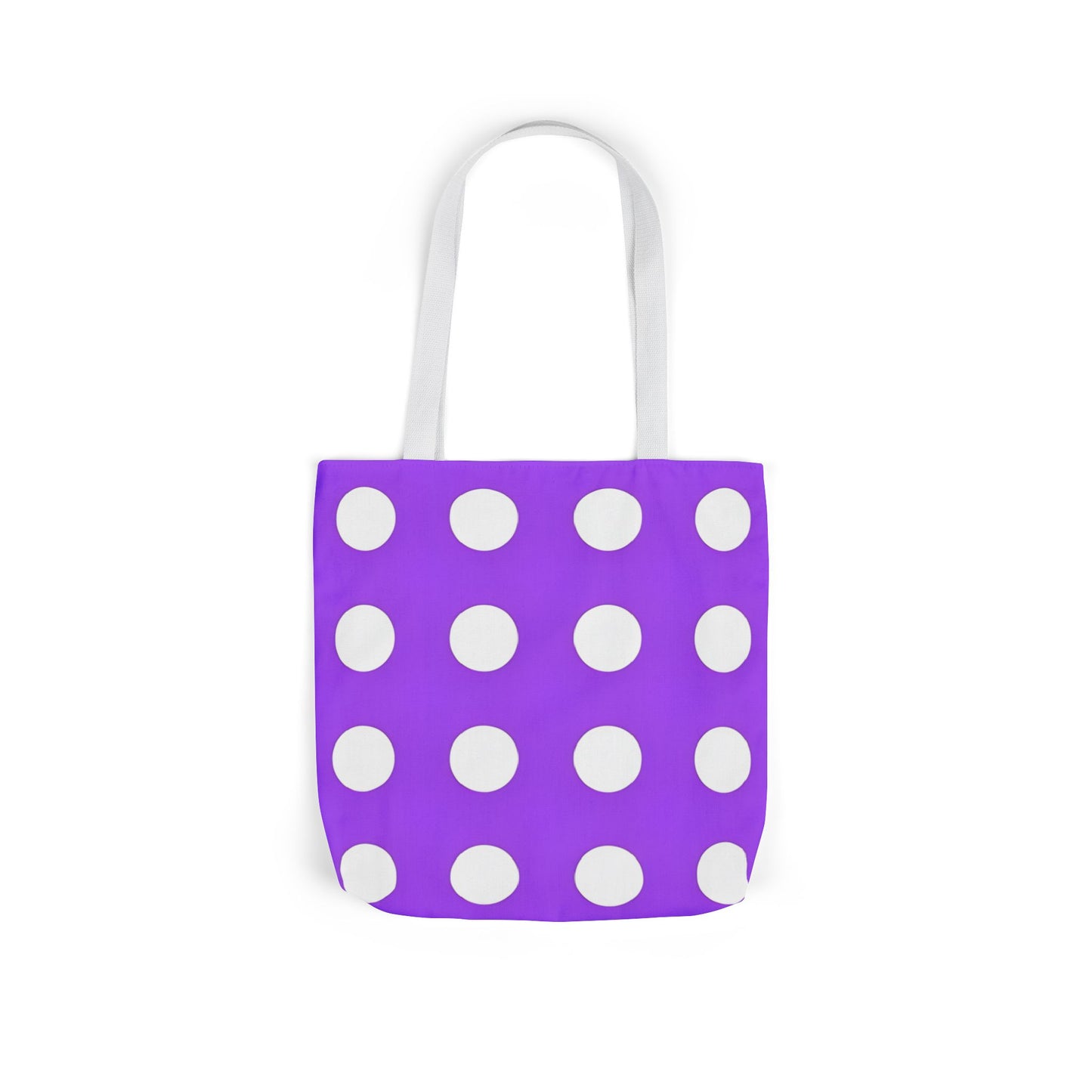 Parker's Purple Polka Dot Tote Bag