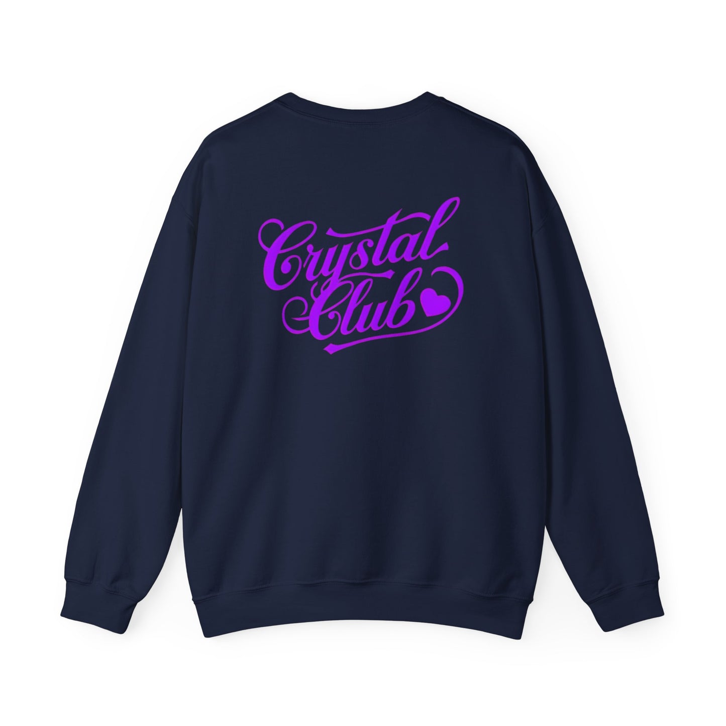 Purple Crystal Club Adult Sweatshirt - Crewneck