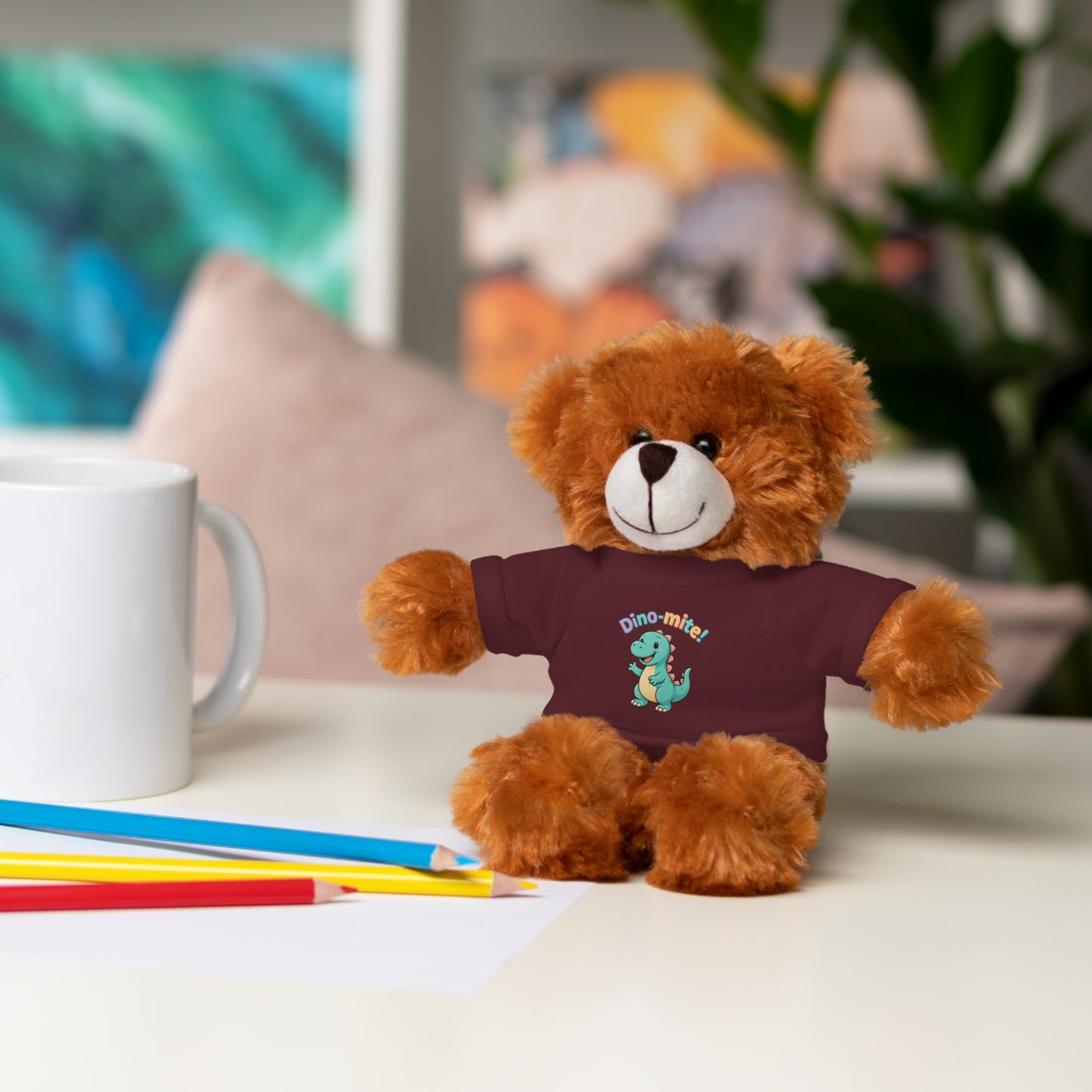Dino-Mite on Tee Plush Animal