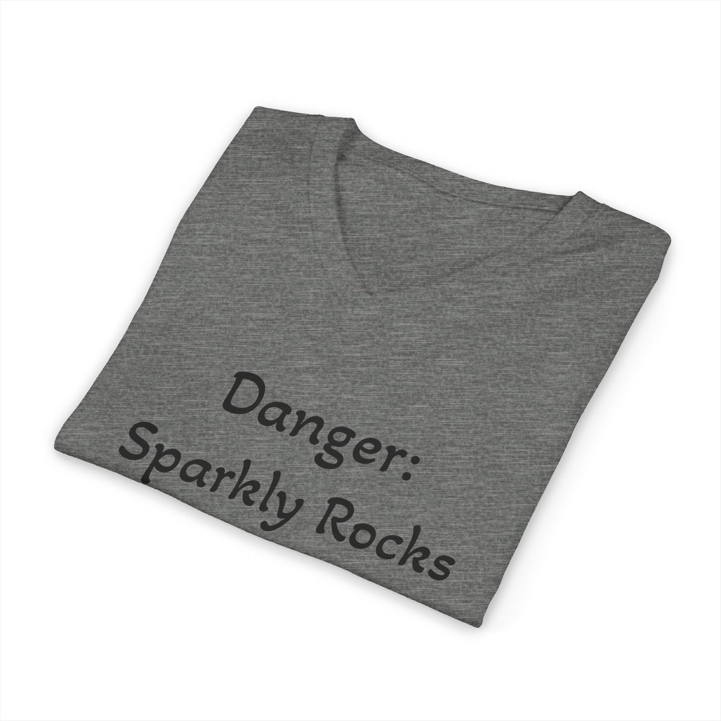 Diana's "Danger: Sparkly Rocks May Cause Sudden Distraction" Women's V-Neck Shirt