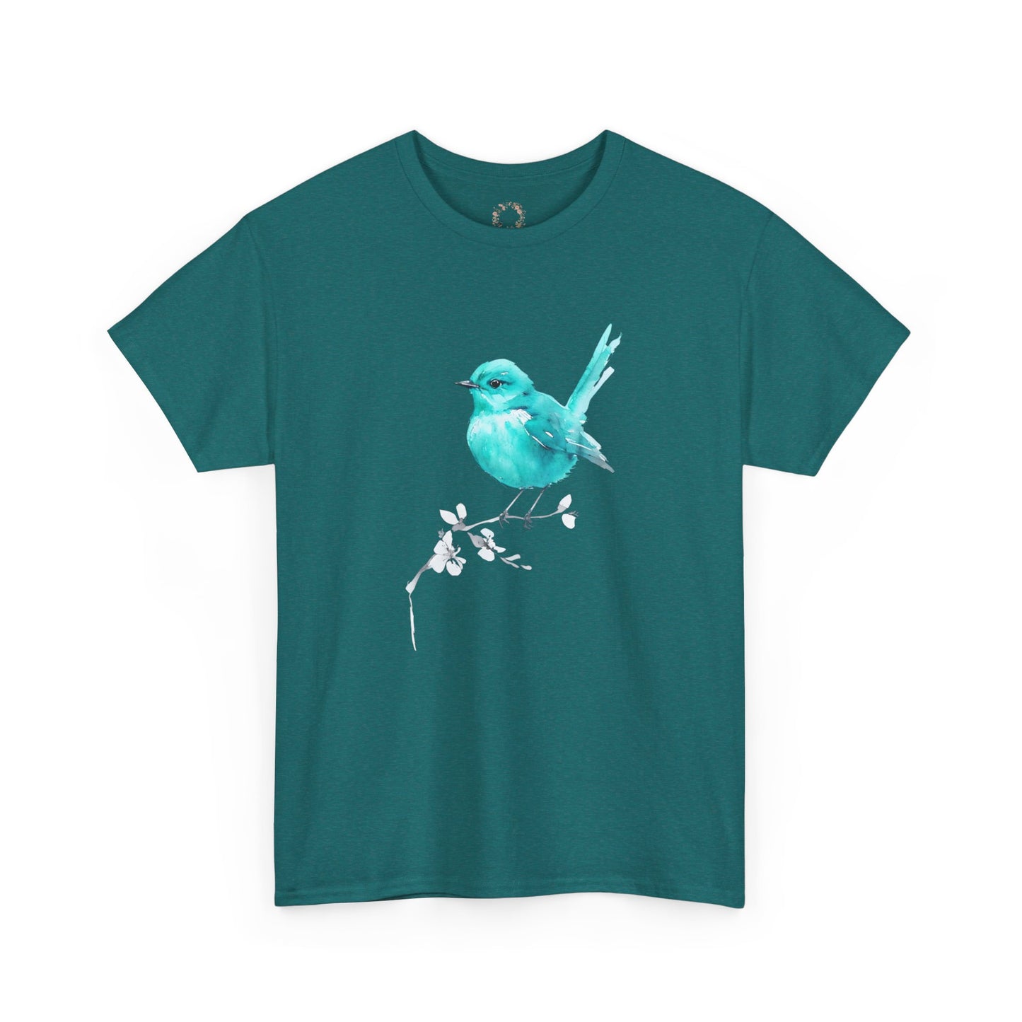 Tommy's Turquoise Bird Adult Shirt
