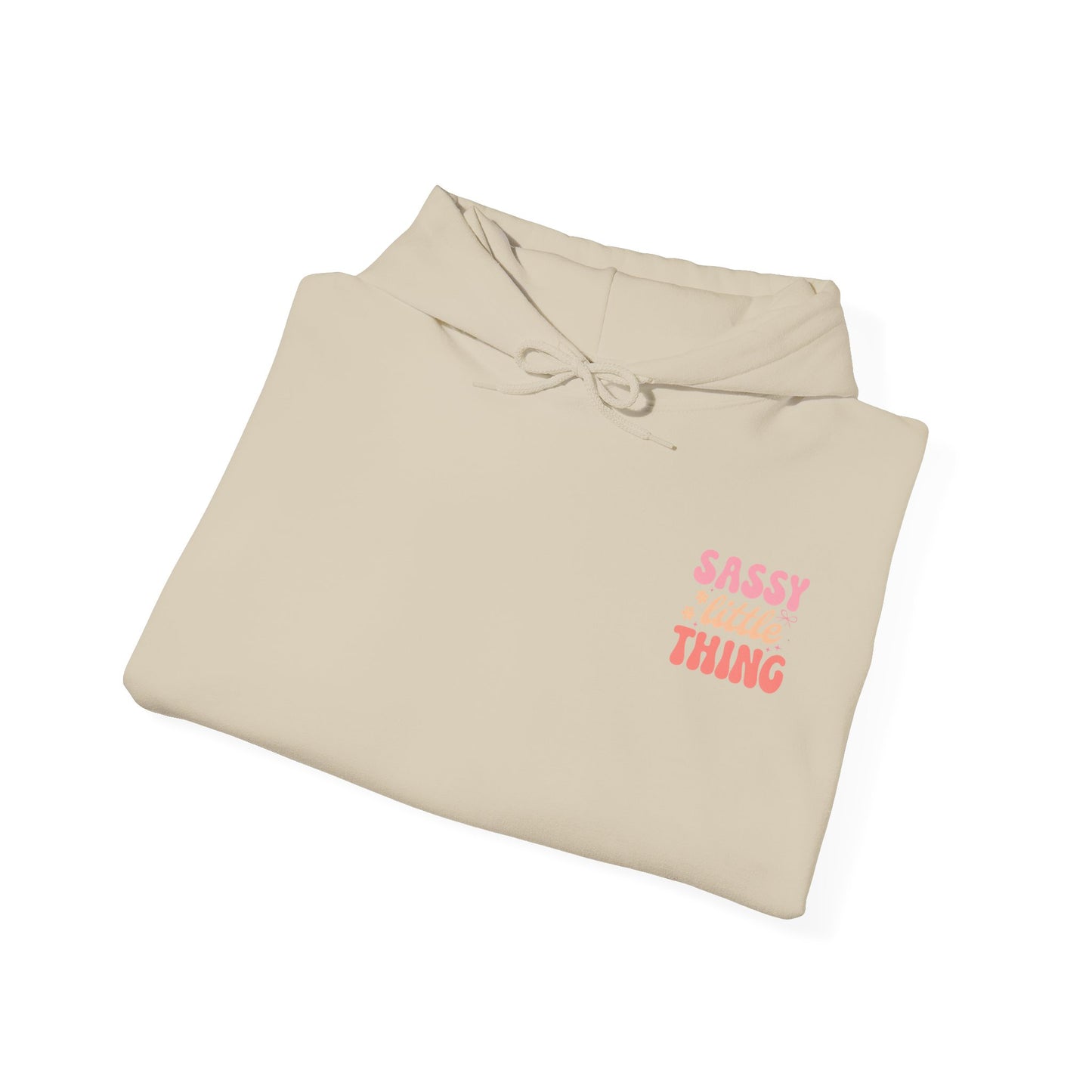 Sassy Little Thing Adult Sweatshirt - Hooded