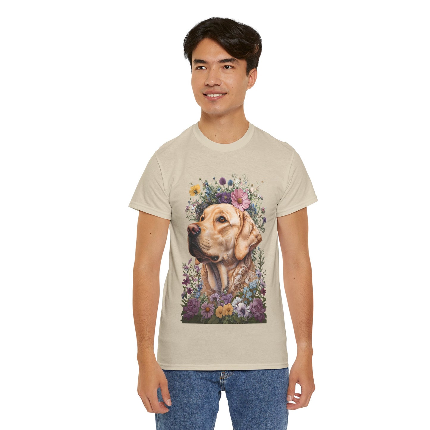 Golden Retreiver Adult Shirt