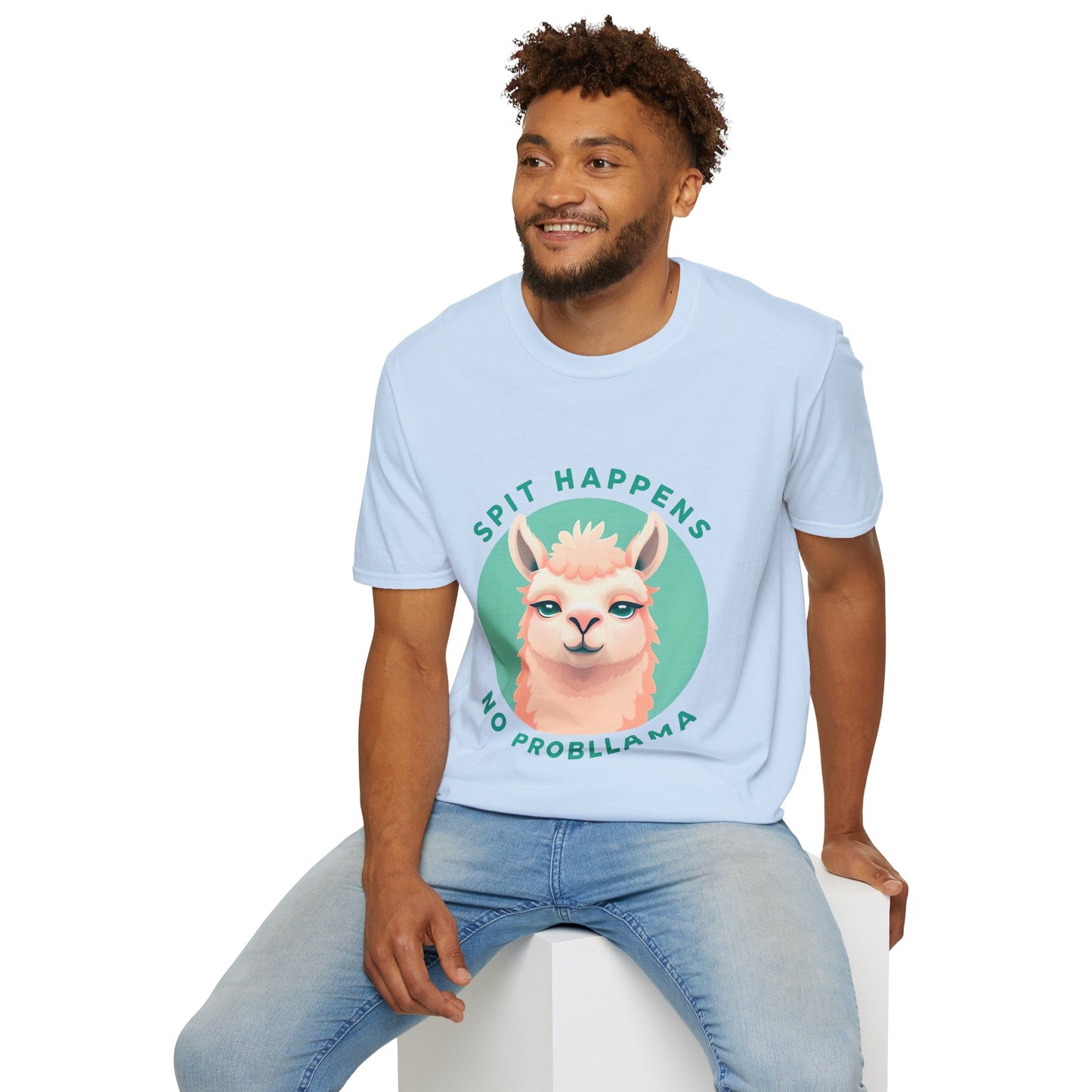 Tiz's Funny Llama Adult Shirt