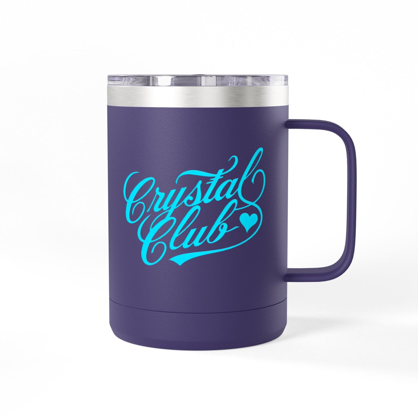 Blue Crystal Club Coffee Tumbler