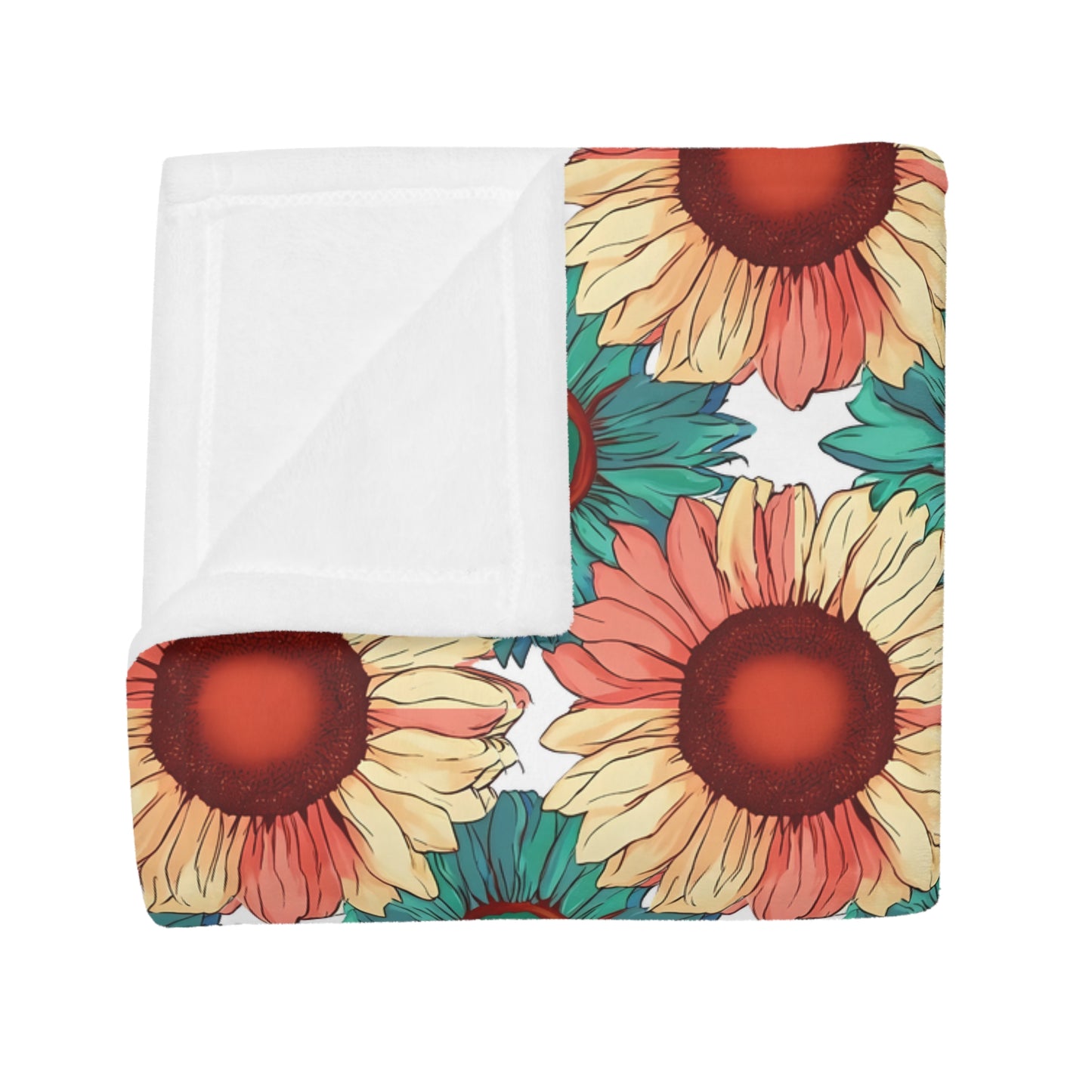 Sawyer's Sunflower Fleece Blanket