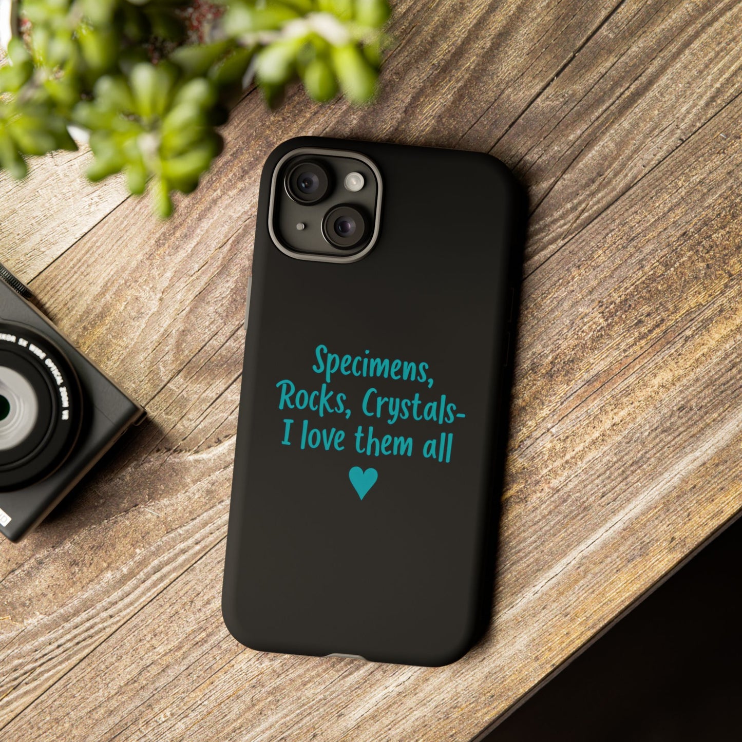 Love Crystal iphone Tough Phone Case
