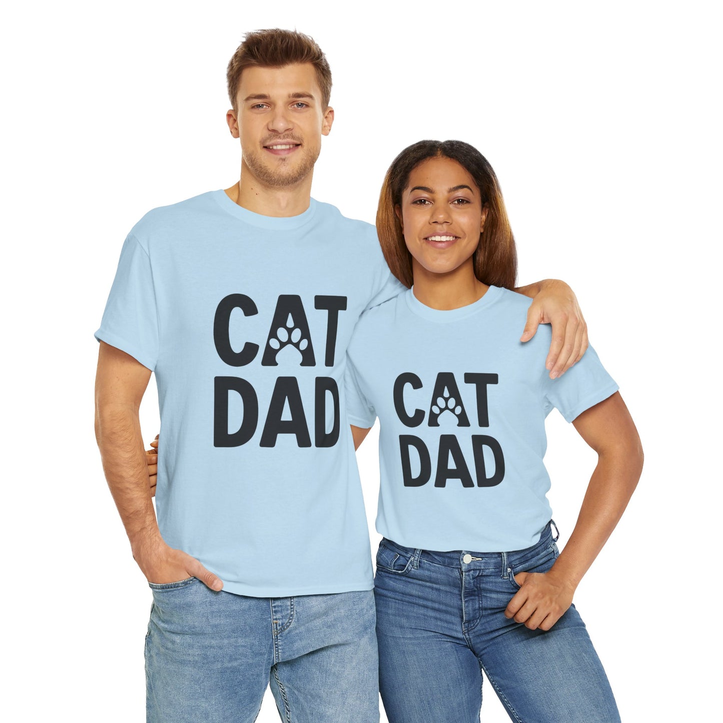 Chuck's Cat Dad Adult Shirt