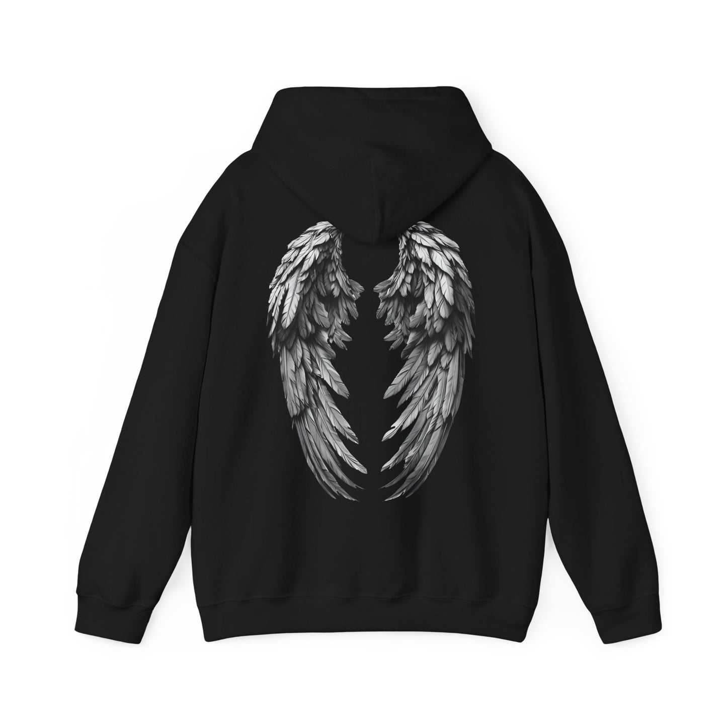 Wayne's Eagle & Wing Print Adult Sweatshirt - Hooded