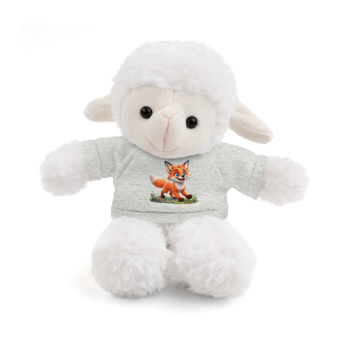 Fox On Tee Animal Plush
