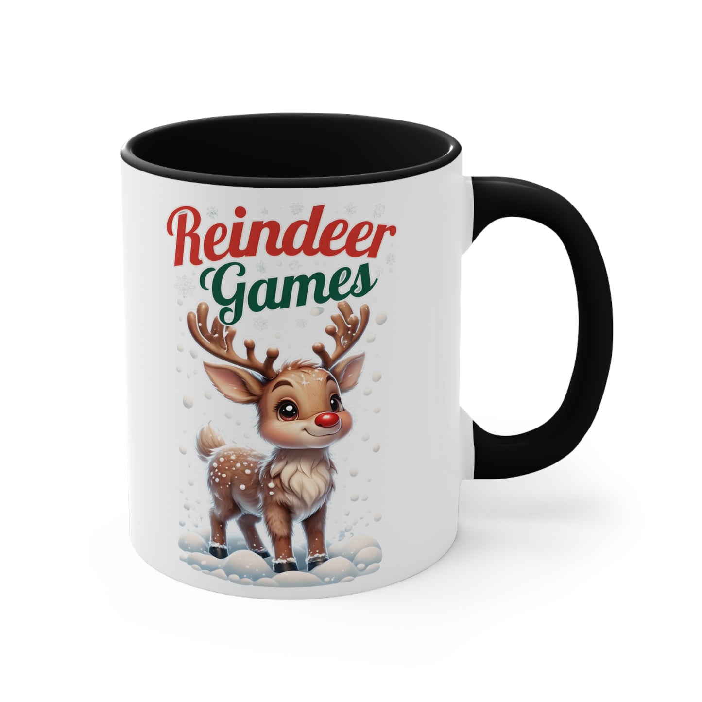 Rycker's Reindeer Games Ceramic Mug, Coffee Cup