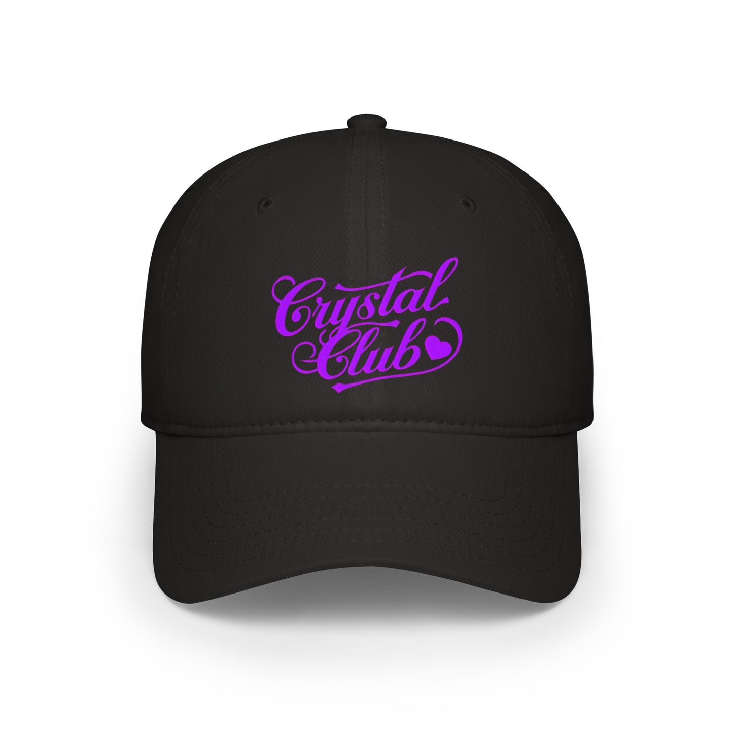 Purple Crystal Club Low Profile Baseball Cap