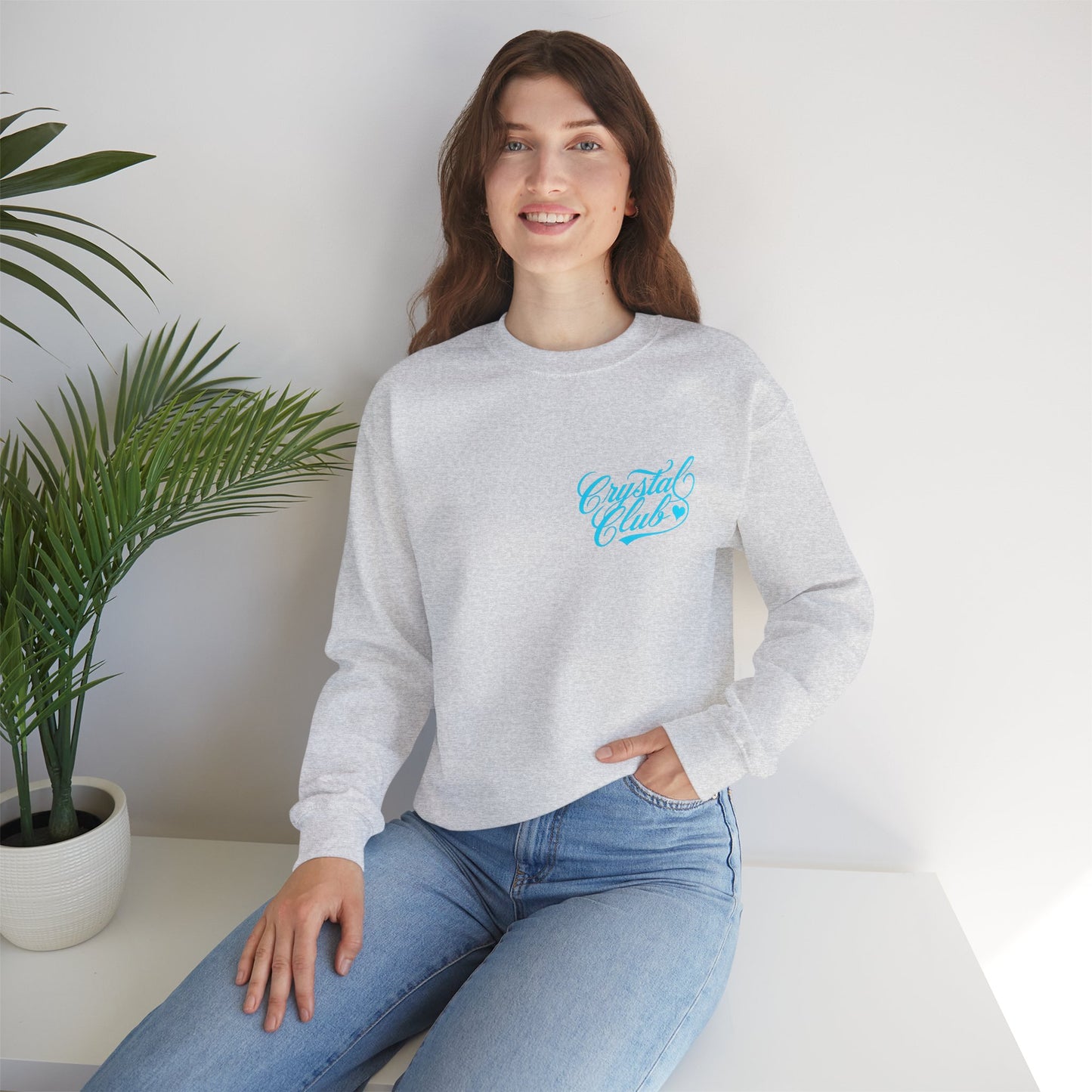 Blue Crystal Club Adult Sweatshirt - Crewneck