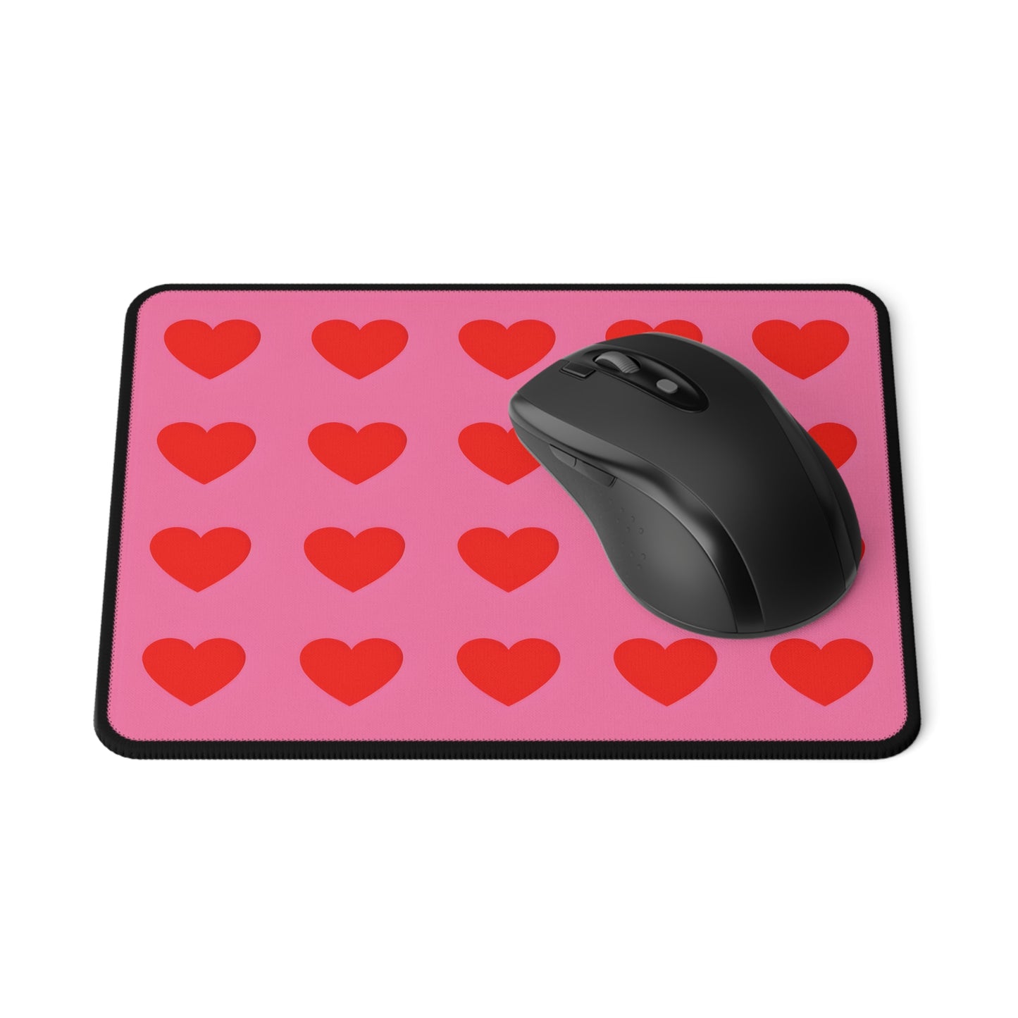 Reagen's Red Heart Non-Slip Gaming Mouse Pad