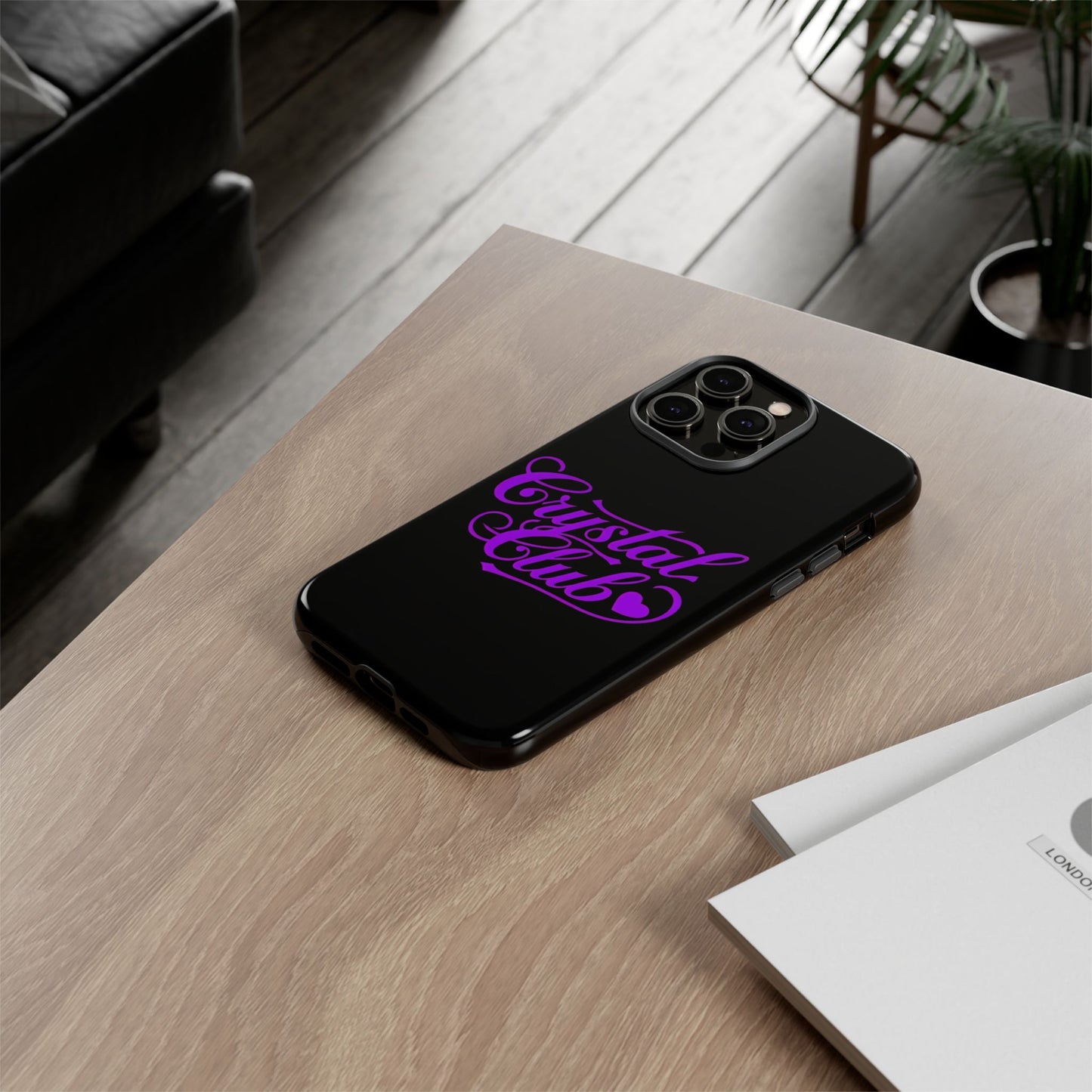 Paul's Purple Crystal Club Tough Phone Case