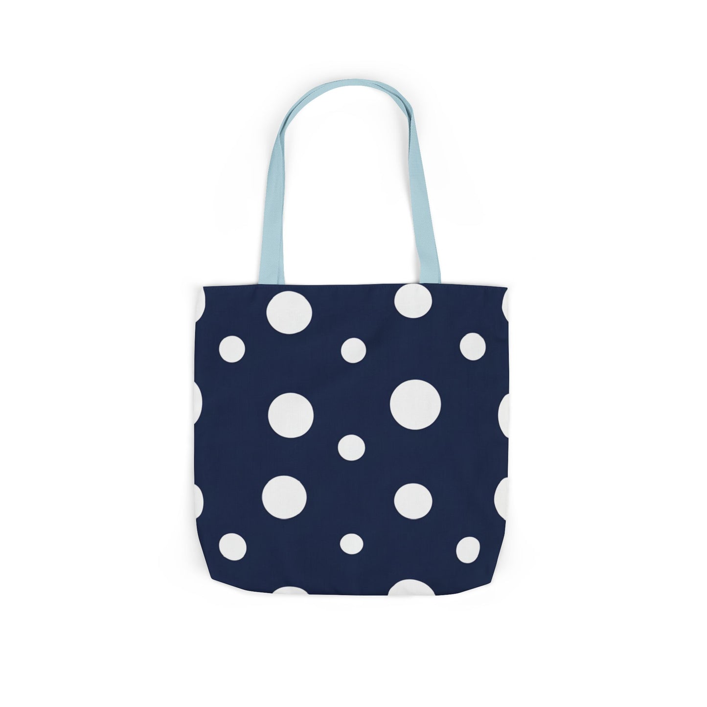 Bonnie's Navy Polka Dot Tote Bag