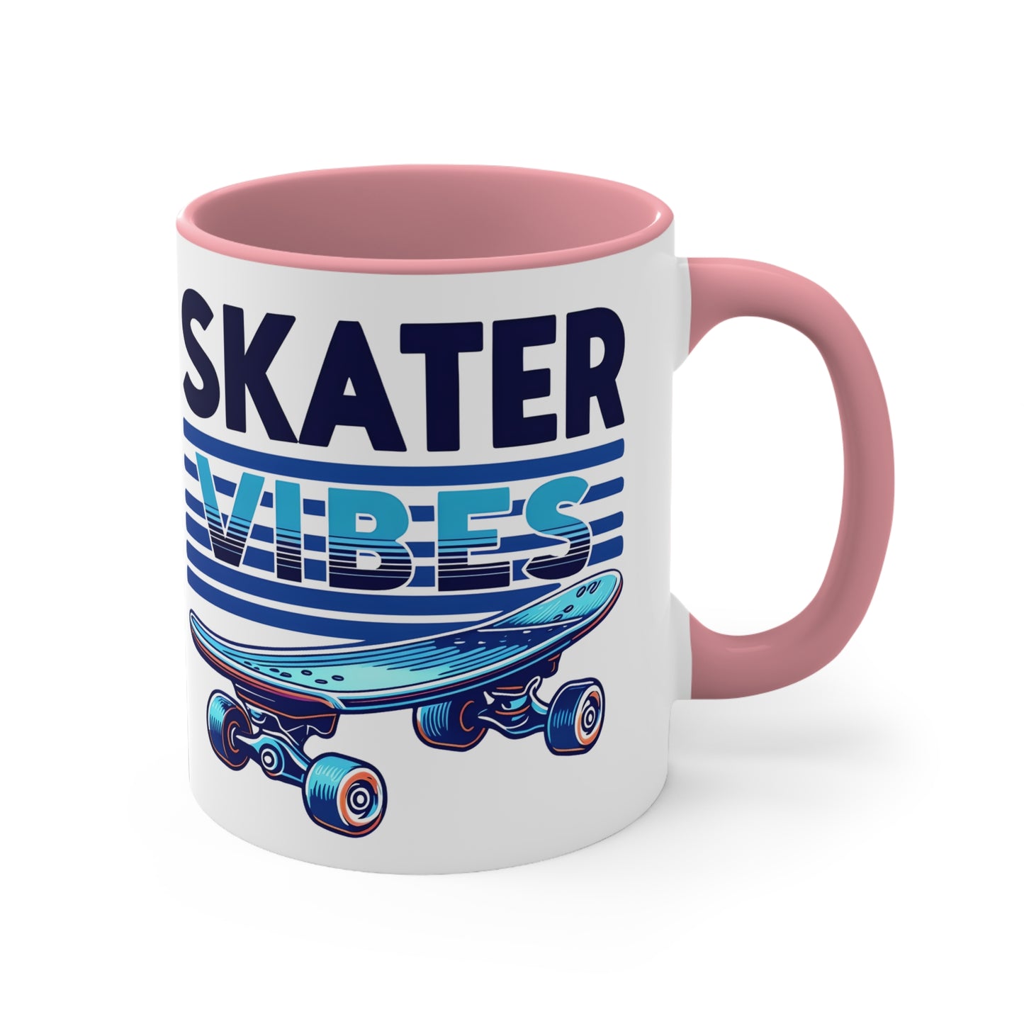 Skater Vibes Ceramic Mug, Coffee Cup