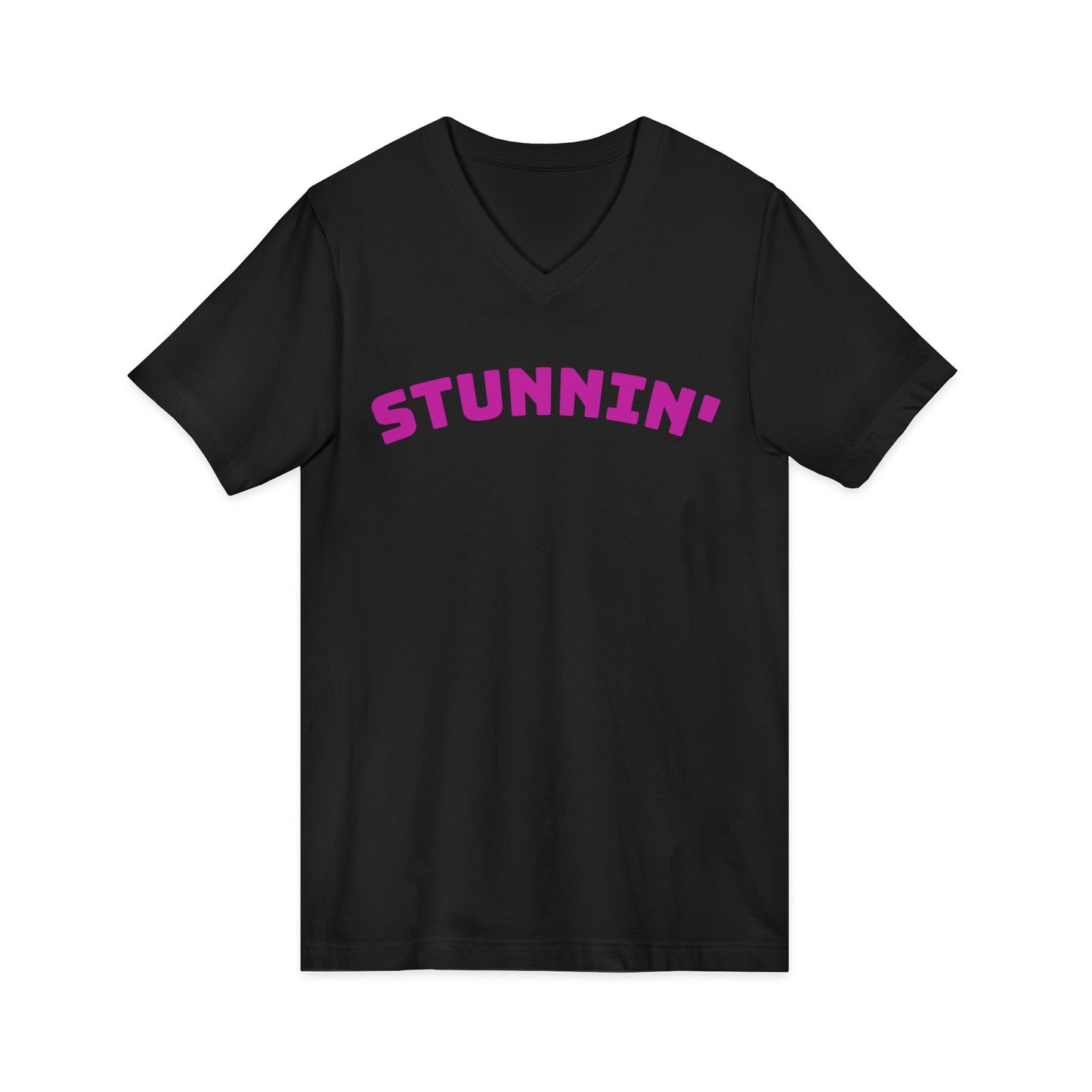 Stunnin' V-Neck Adult Shirt