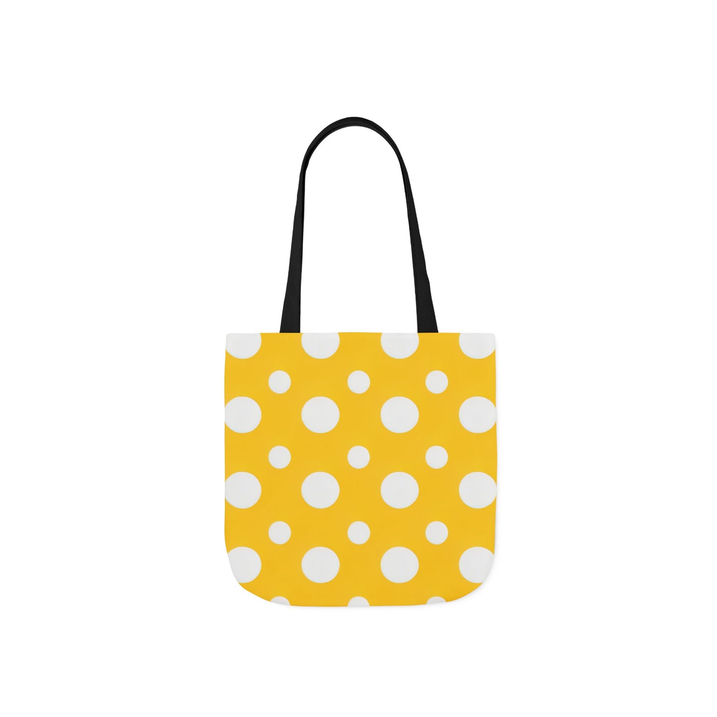 Yuki's Yellow Polka Dot Tote Bag