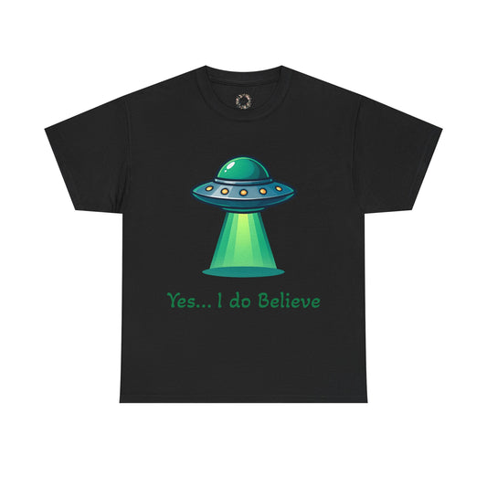 Uri's UFO "Yes... I Do Believe" Adult Shirt
