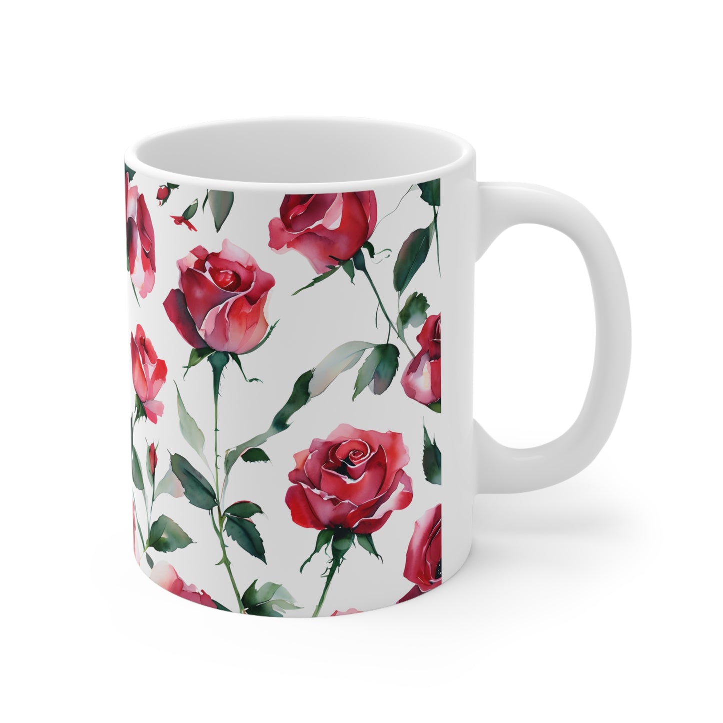 Remi's Rose Ceramic Mug, Coffee Cup