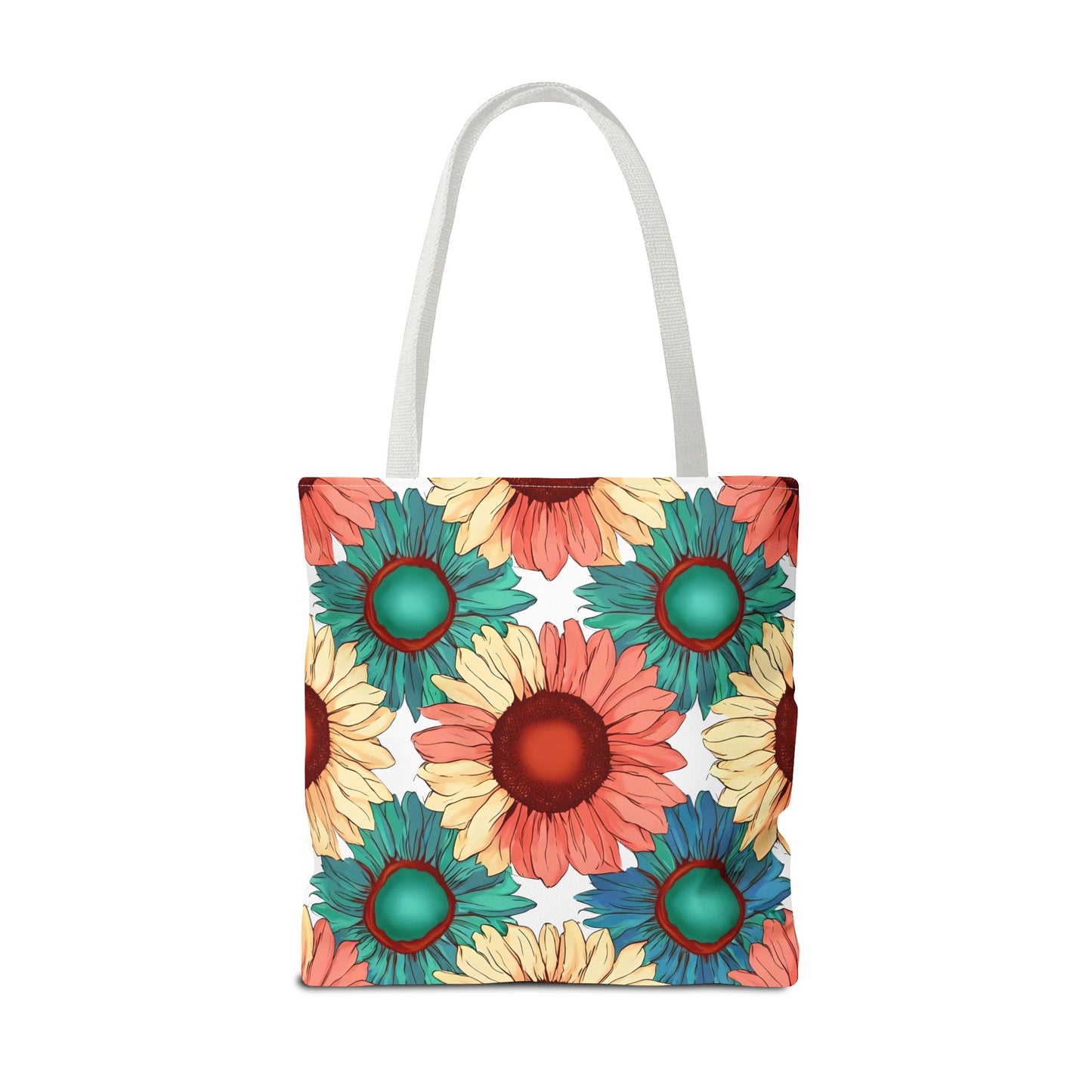 Coco's Colorful Sunflower Tote Bag
