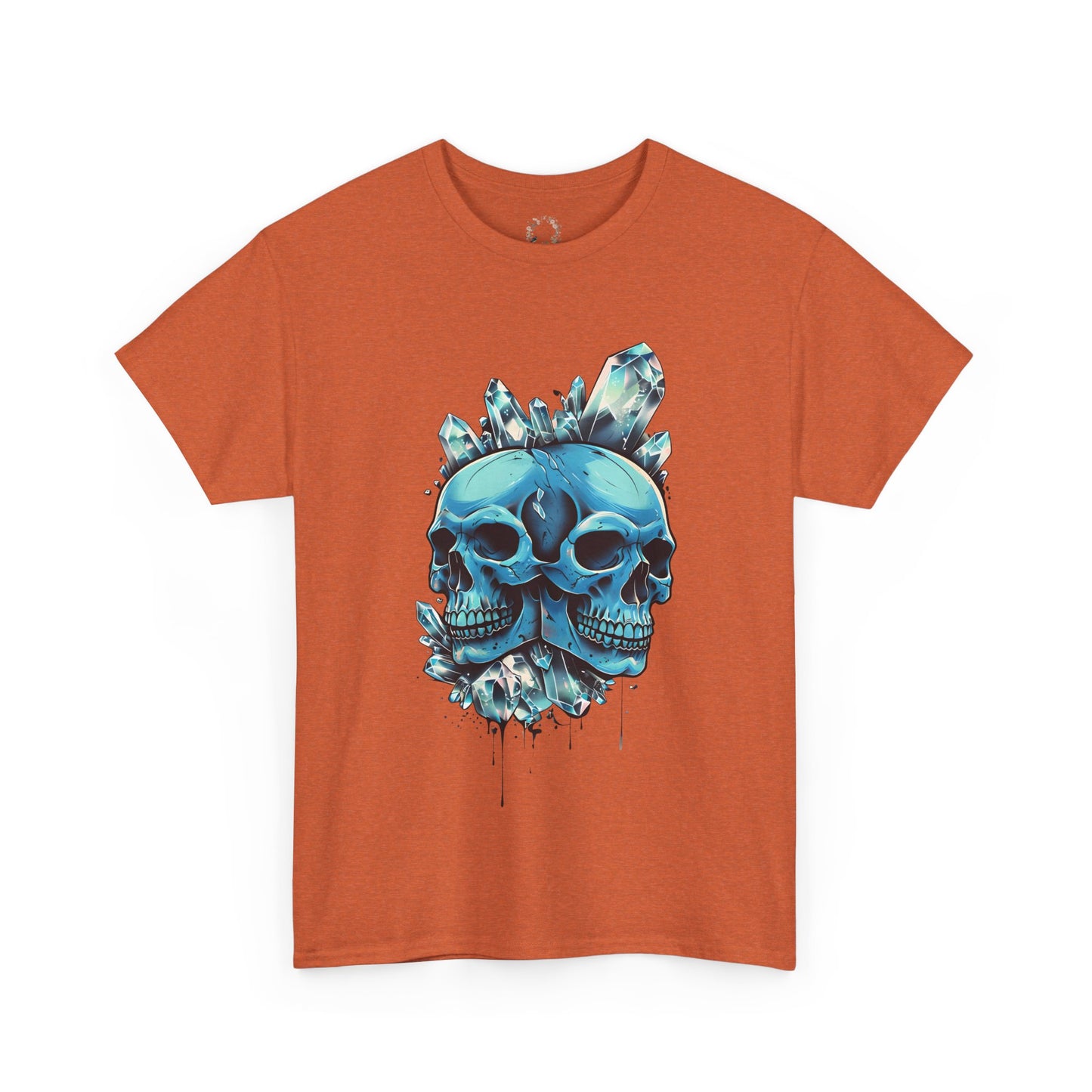 Buzz's Blue Double Skull Adult Shirt