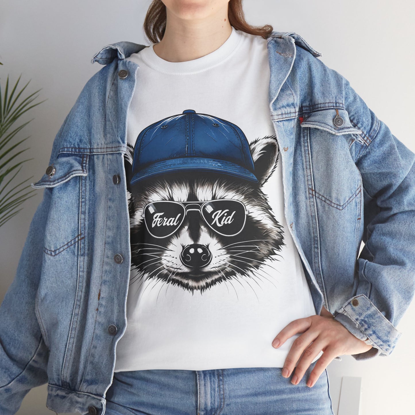 Foley's Feral Kid Raccoon Adult Shirt
