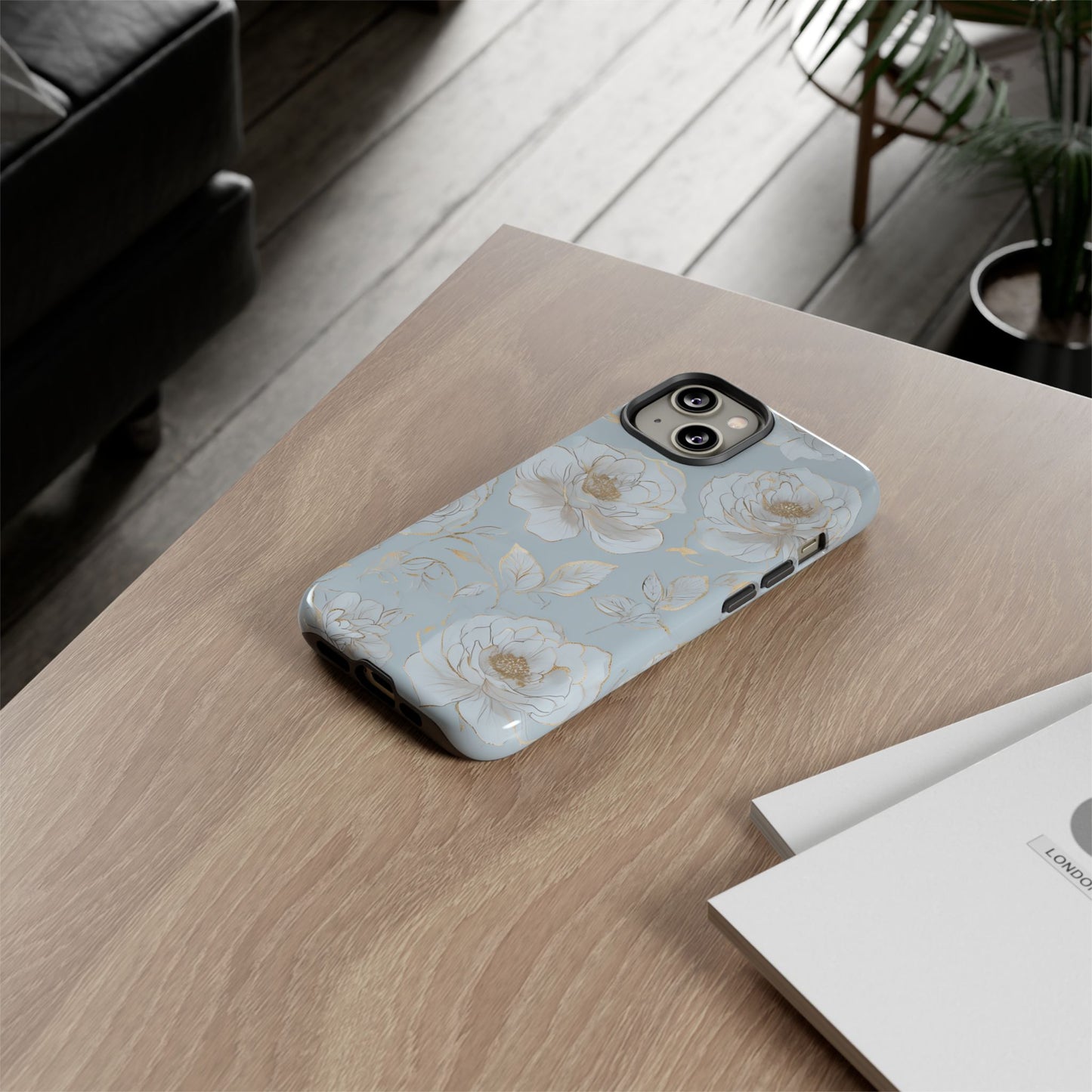 Felix's Floral Iphone Tough Phone Case