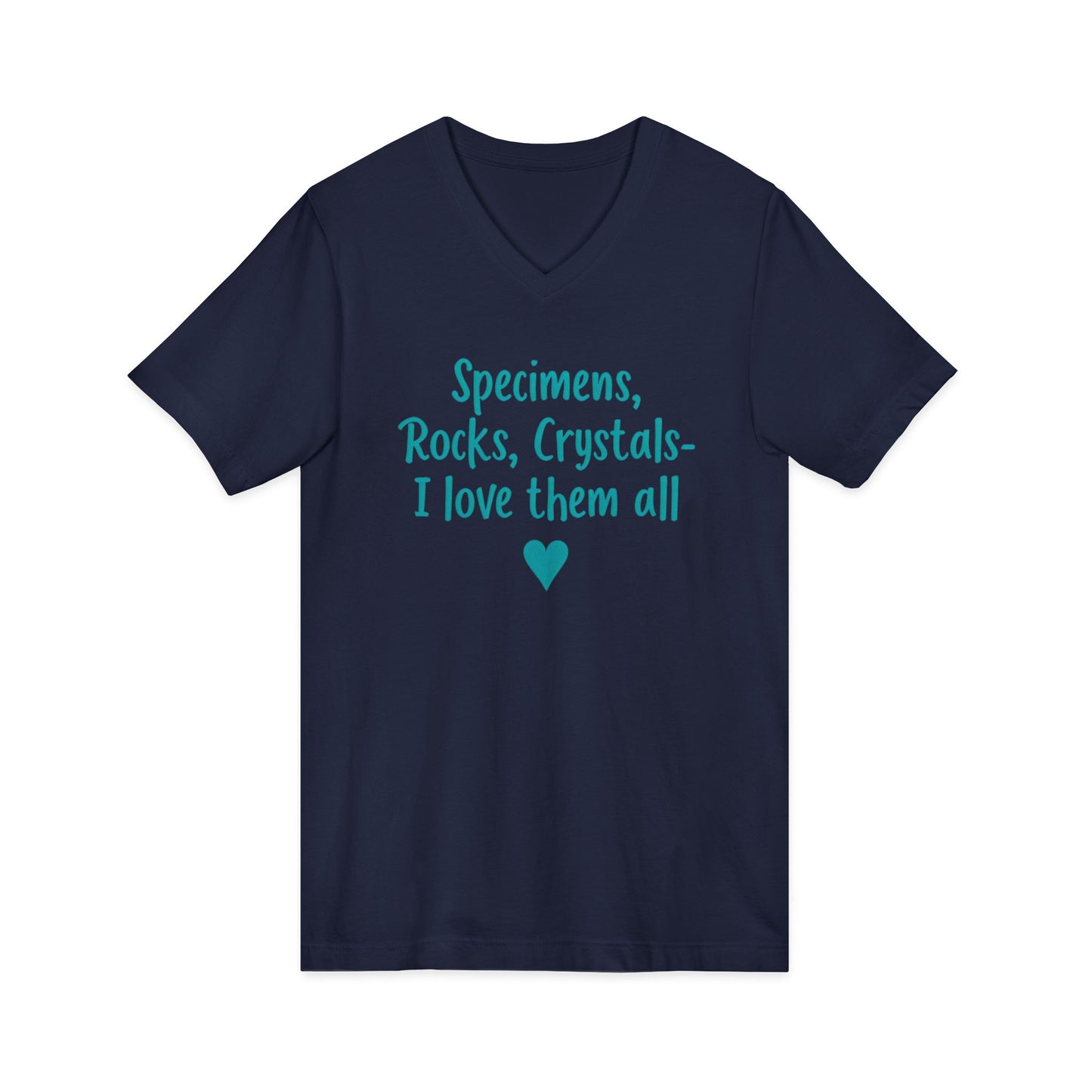 Coralie's Crystal Lover V-Neck Adult Shirt