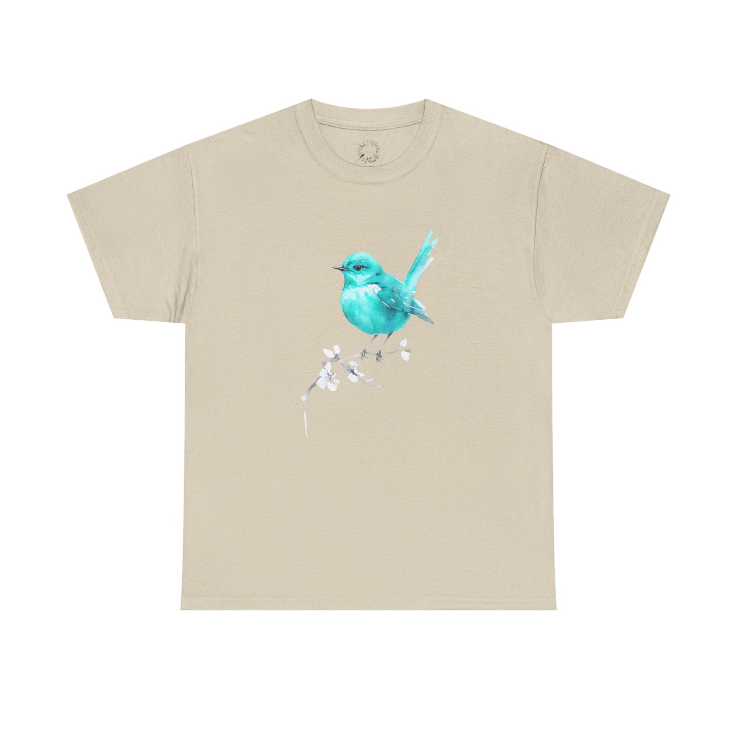 Tommy's Turquoise Bird Adult Shirt