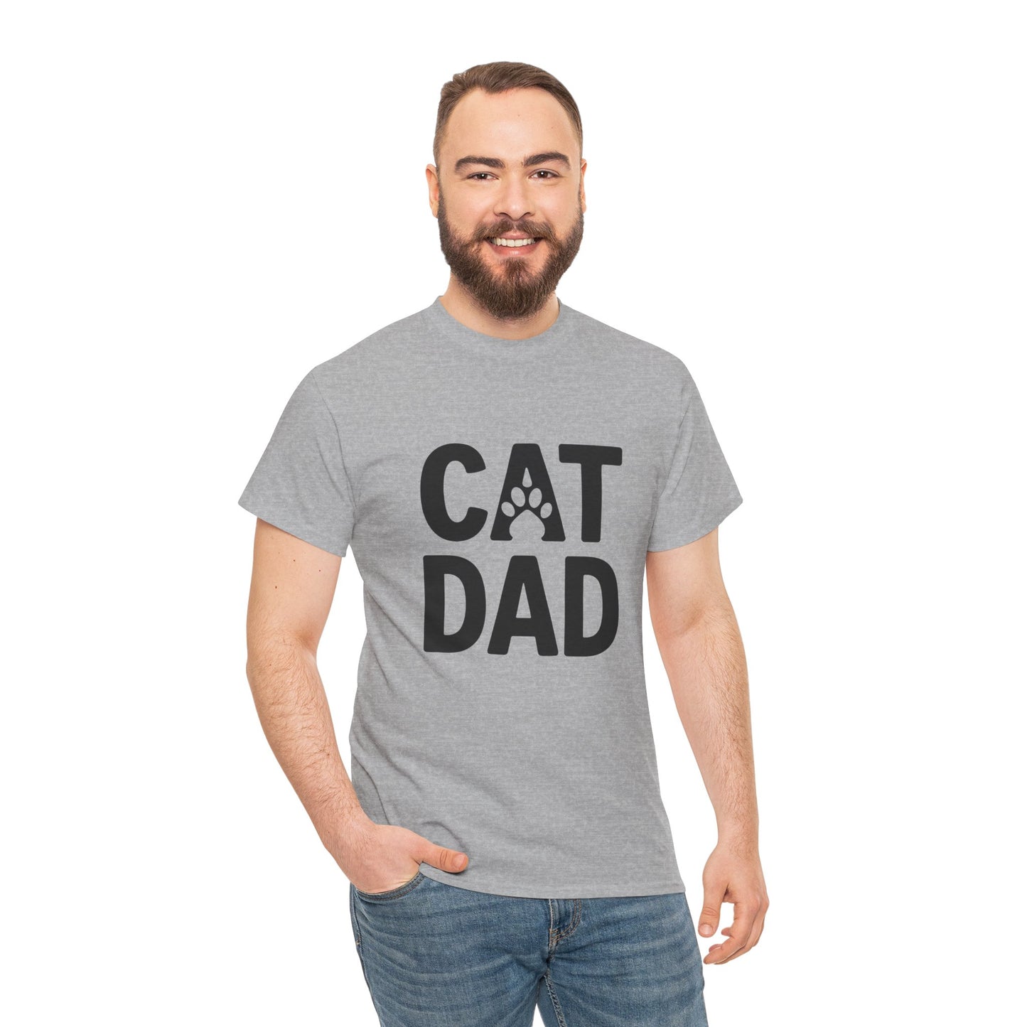 Chuck's Cat Dad Adult Shirt