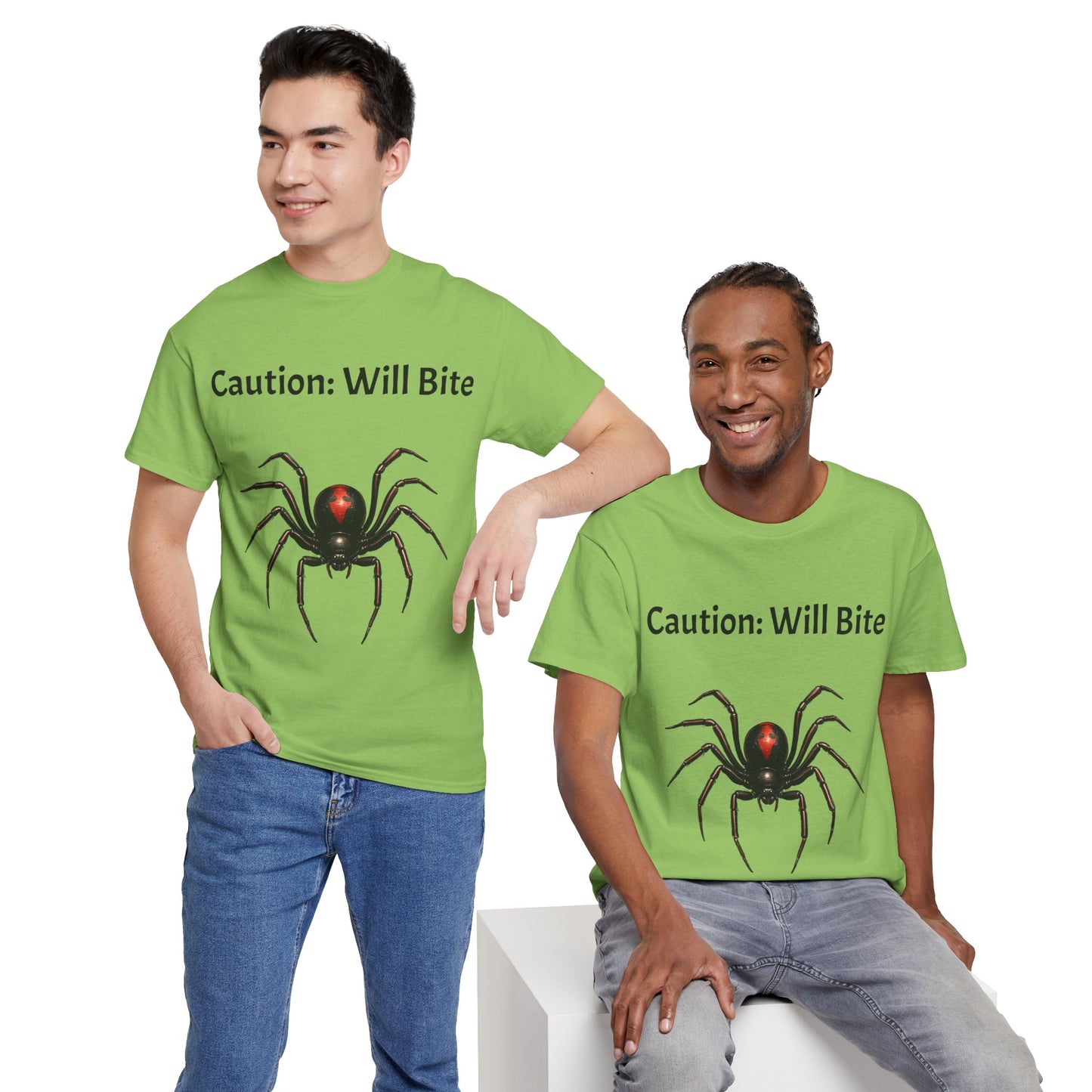 Cam's Caution: Will Bite Adult Shirt