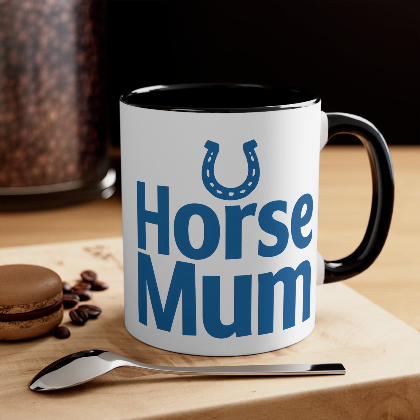 Hallie's Horse Mum Ceramic Mug, Coffee Cup