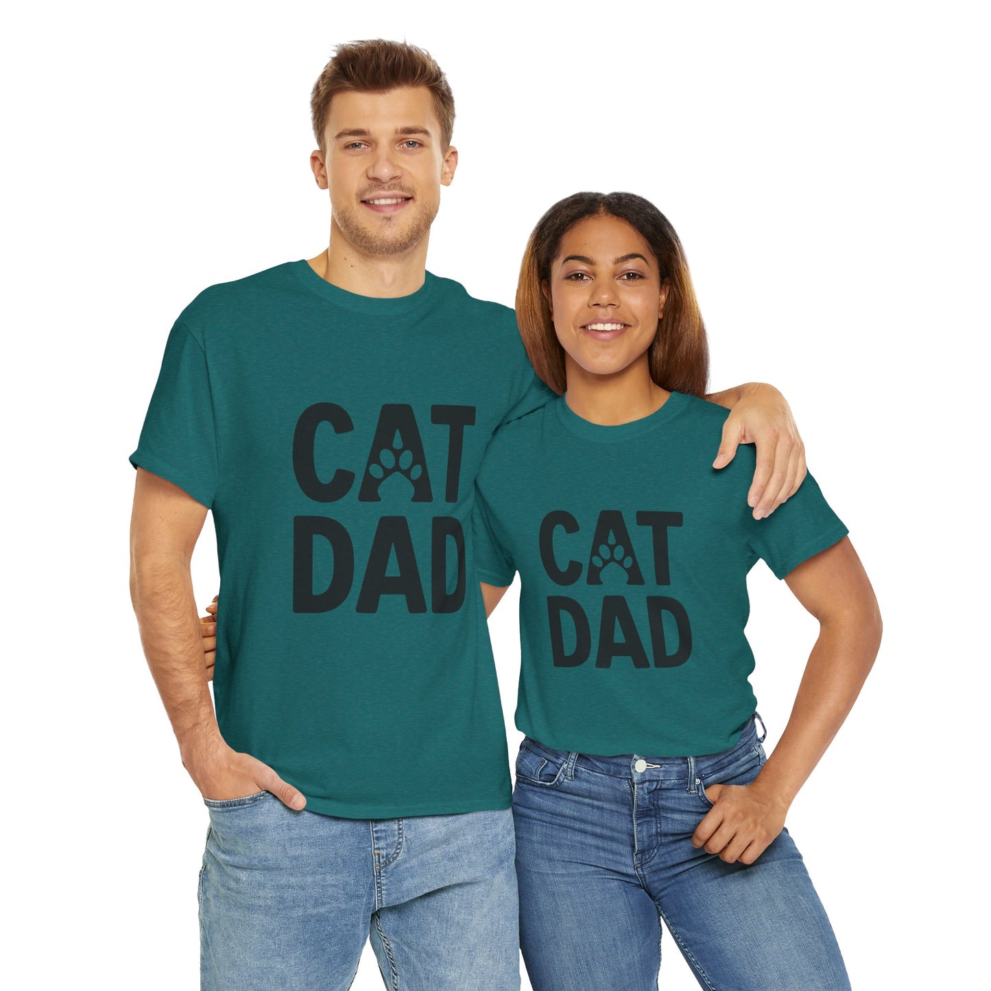 Chuck's Cat Dad Adult Shirt