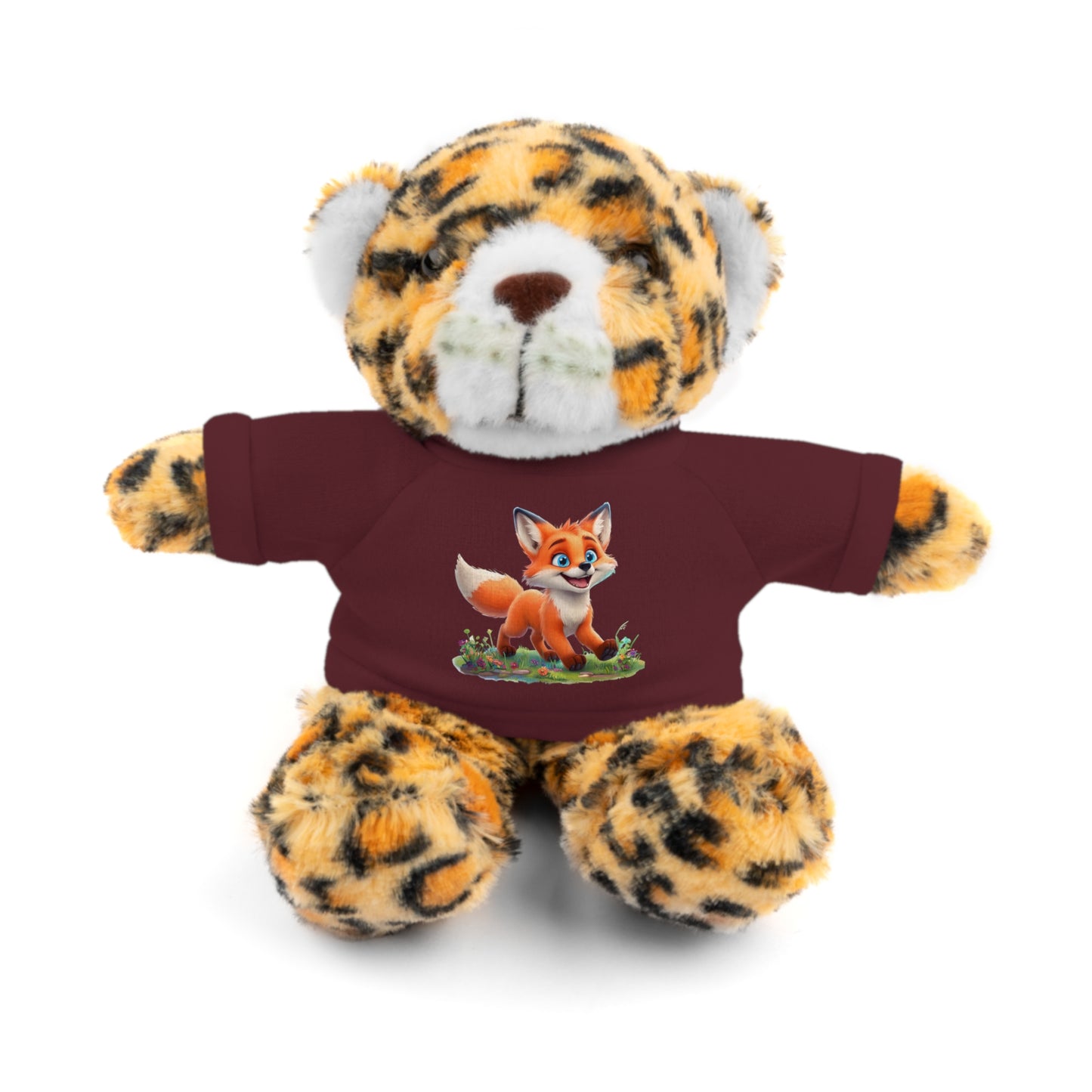 Fox On Tee Animal Plush