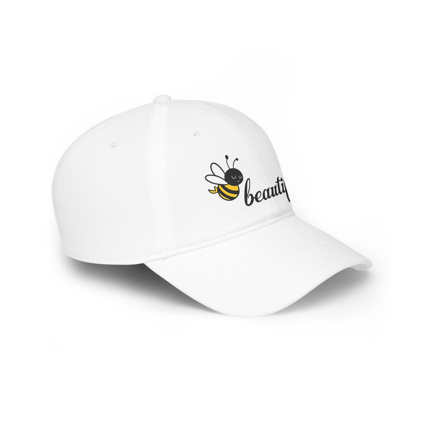 Bee Beautiful Low Profile Baseball Cap