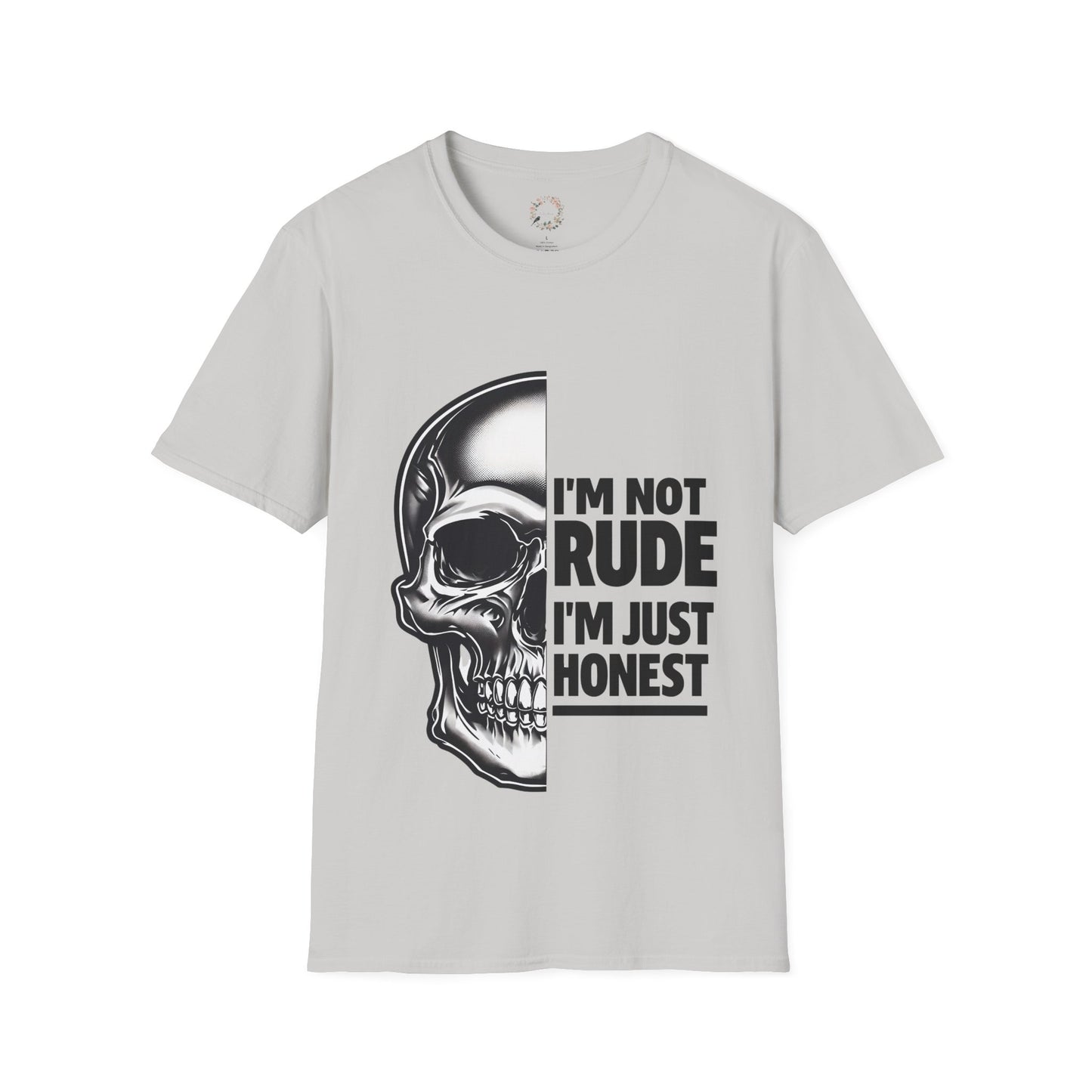 Rod's Rude Skull Graphic Adult Shirt