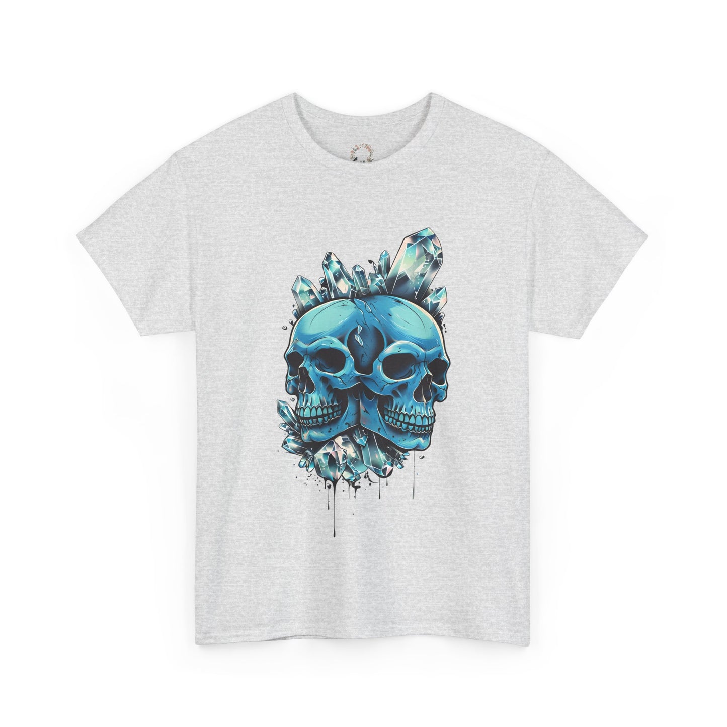Buzz's Blue Double Skull Adult Shirt