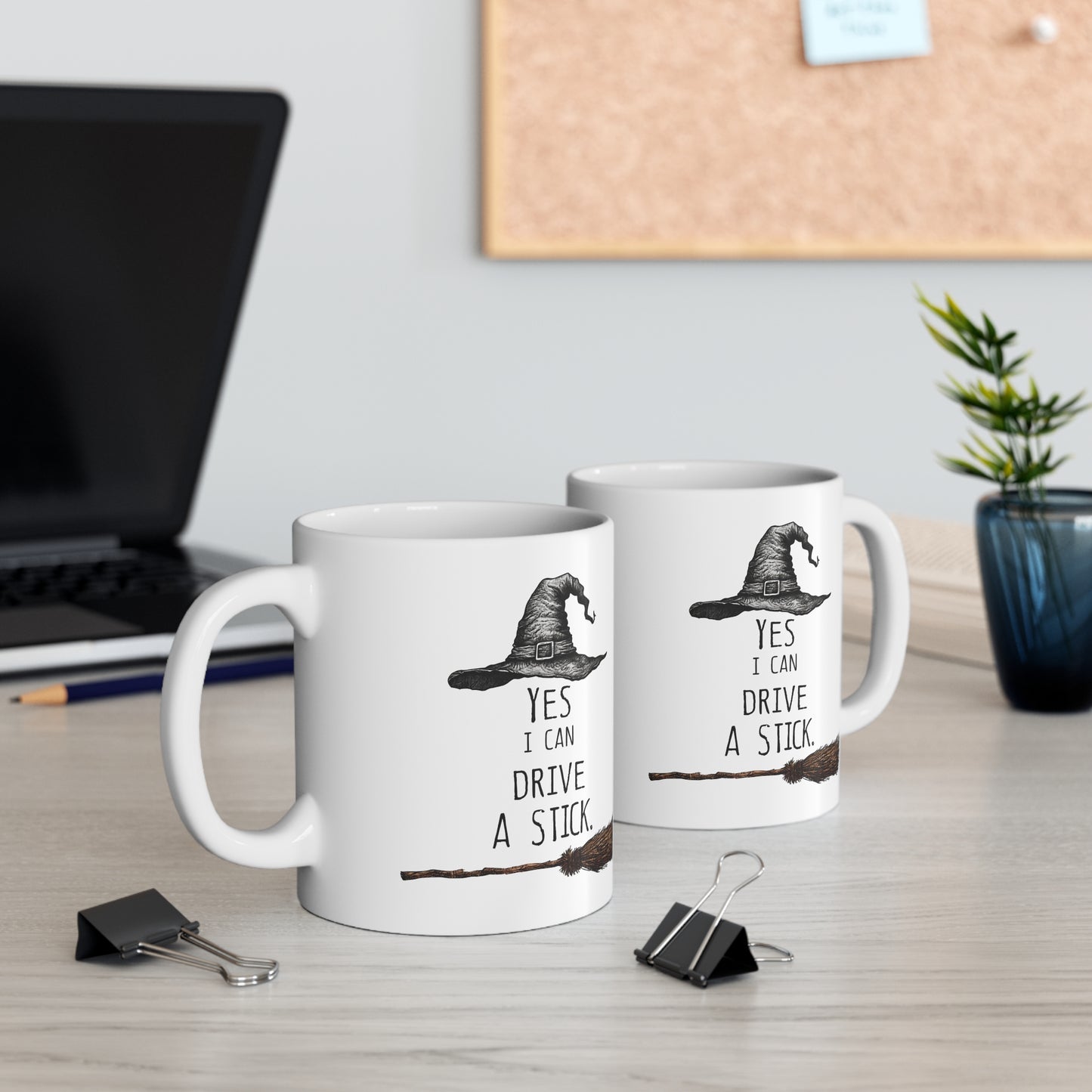 Wren's Witchy Ceramic Mug, Coffee Cup
