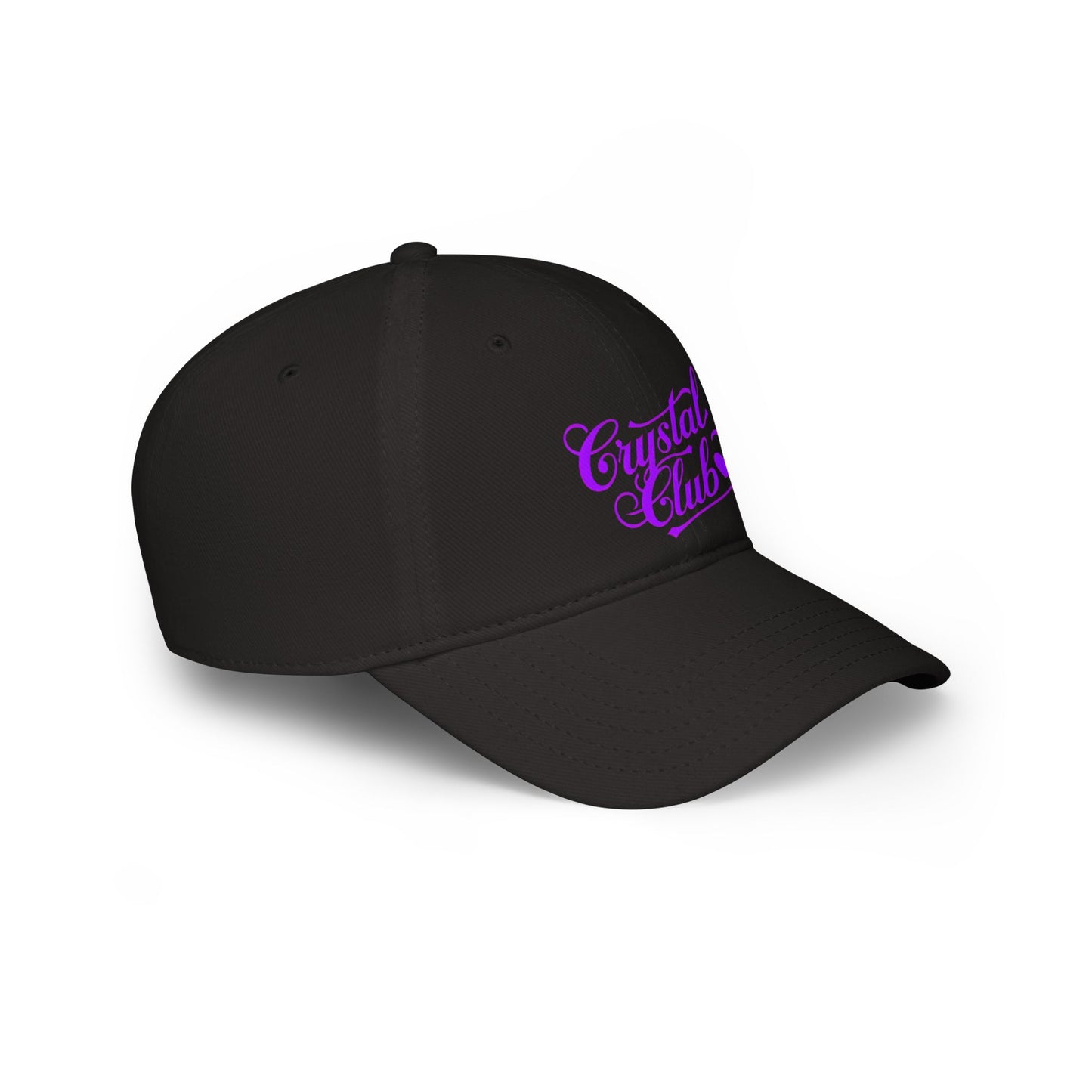 Purple Crystal Club Low Profile Baseball Cap
