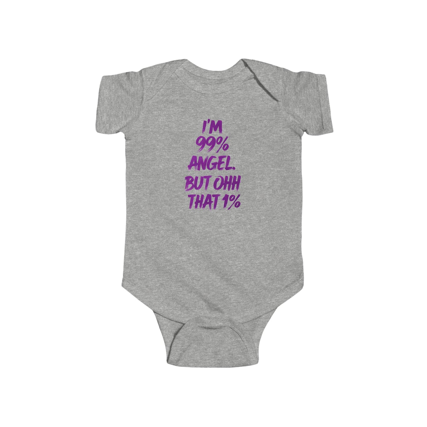 Montana's 99% Angel Infant Bodysuit