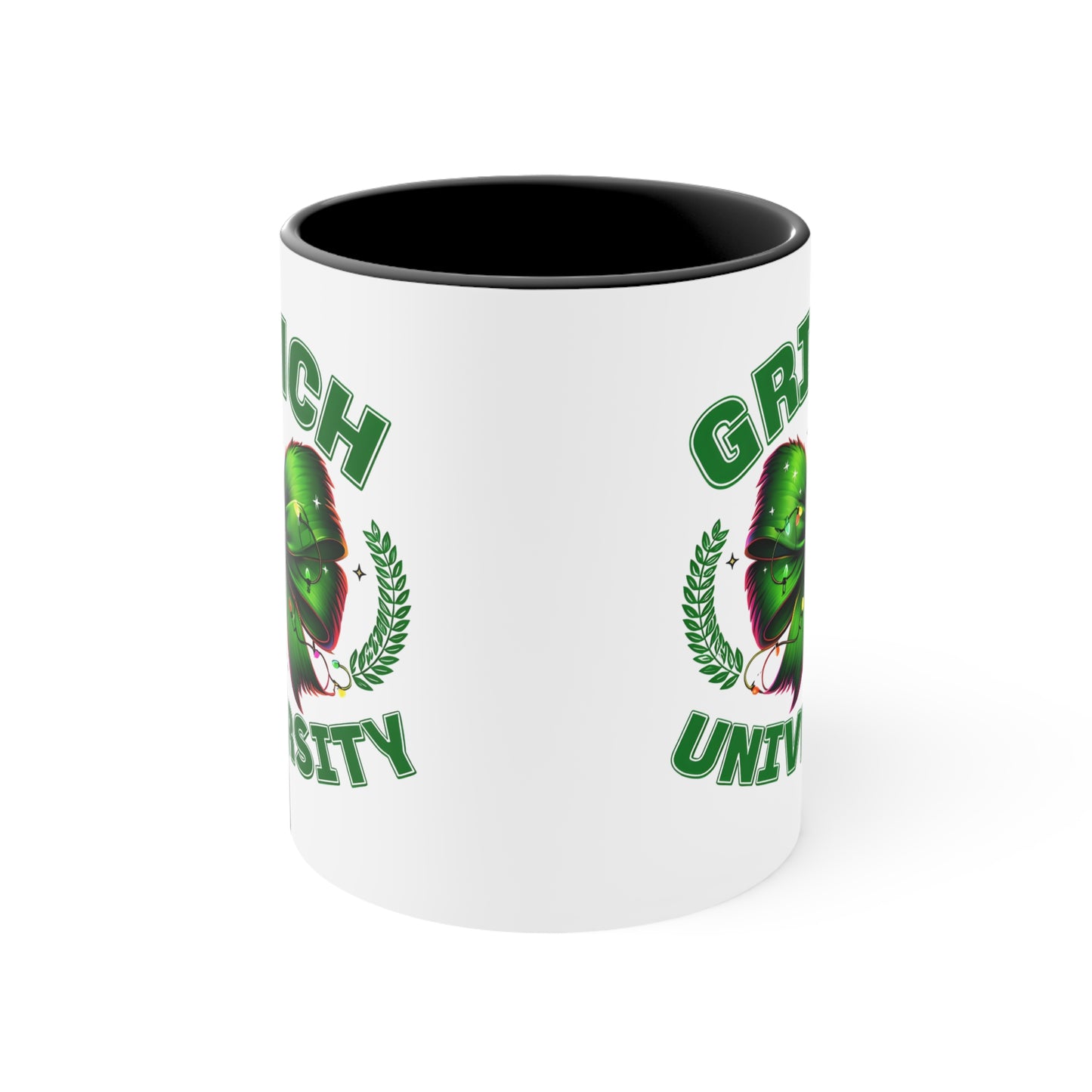 George's Grinch University Accent Ceramic Mug, Coffee Cup