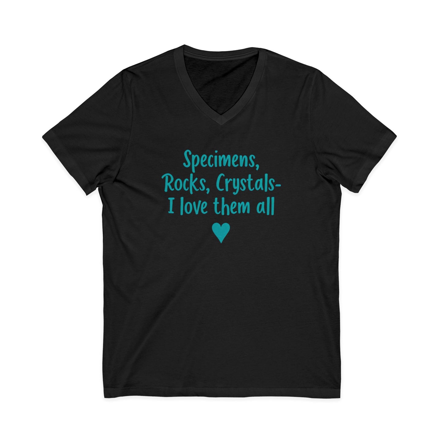 Coralie's Crystal Lover V-Neck Adult Shirt